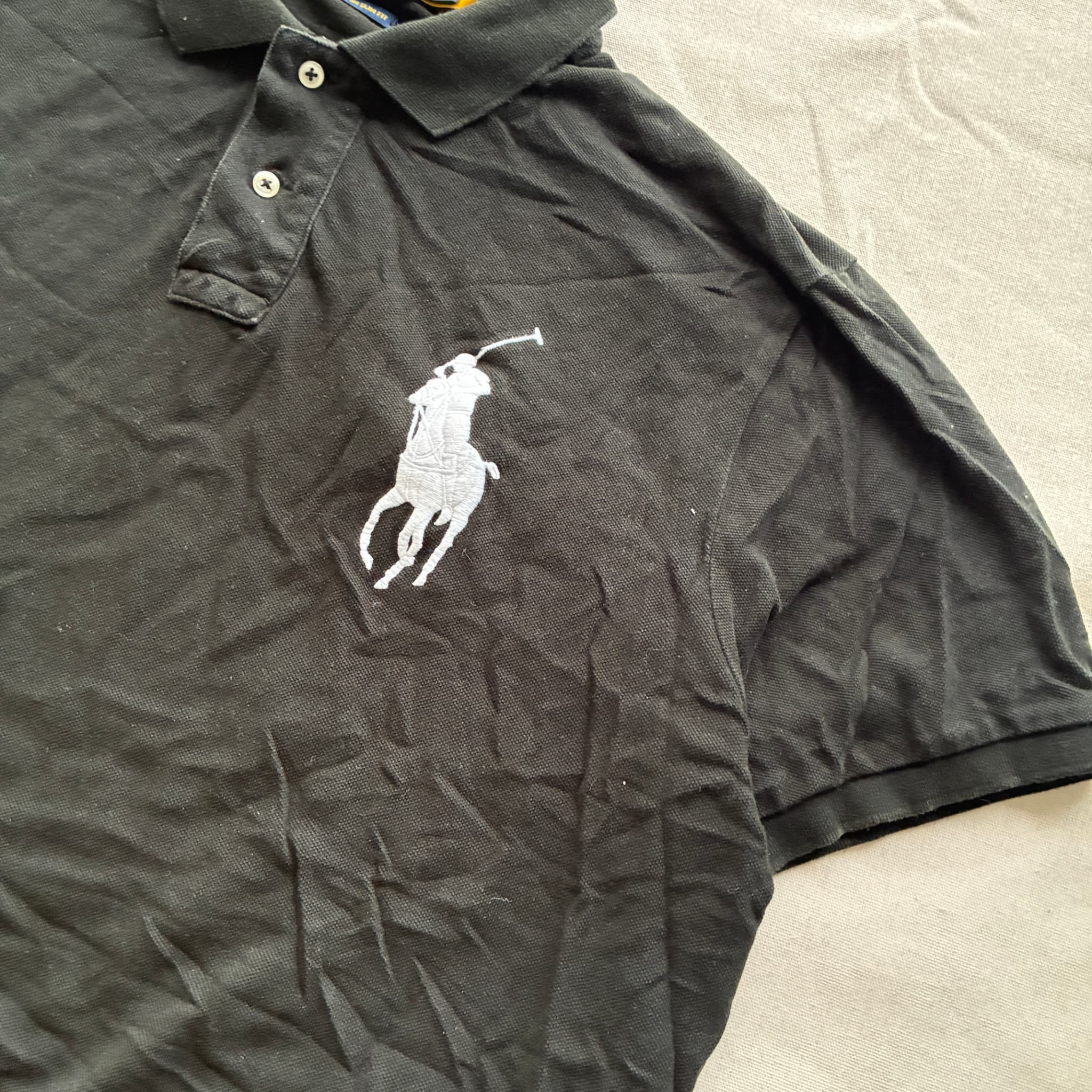 Polo Ralph Lauren Big Pony Polo Shirt Black XL — photo 2 of 8
