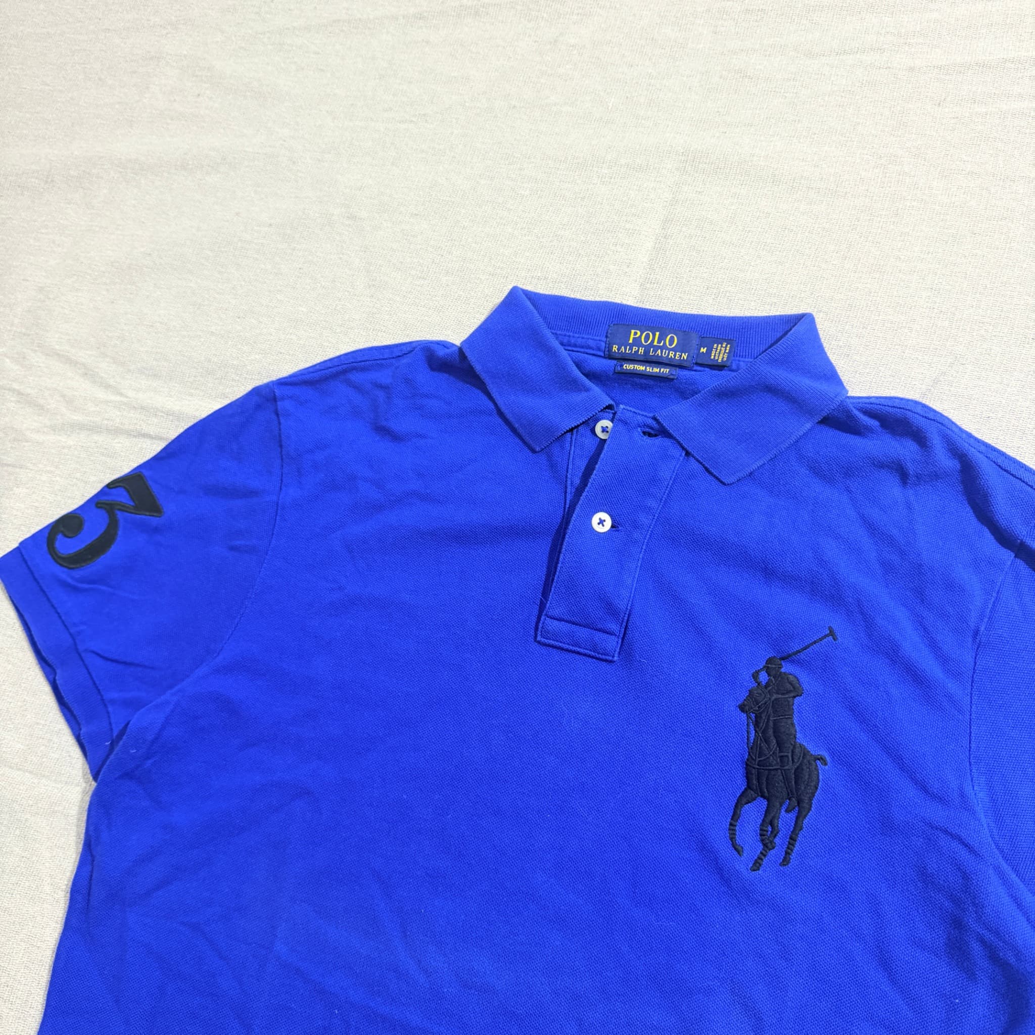 Polo Ralph Lauren Big Pony Polo Shirt Blue M — photo 2 of 6
