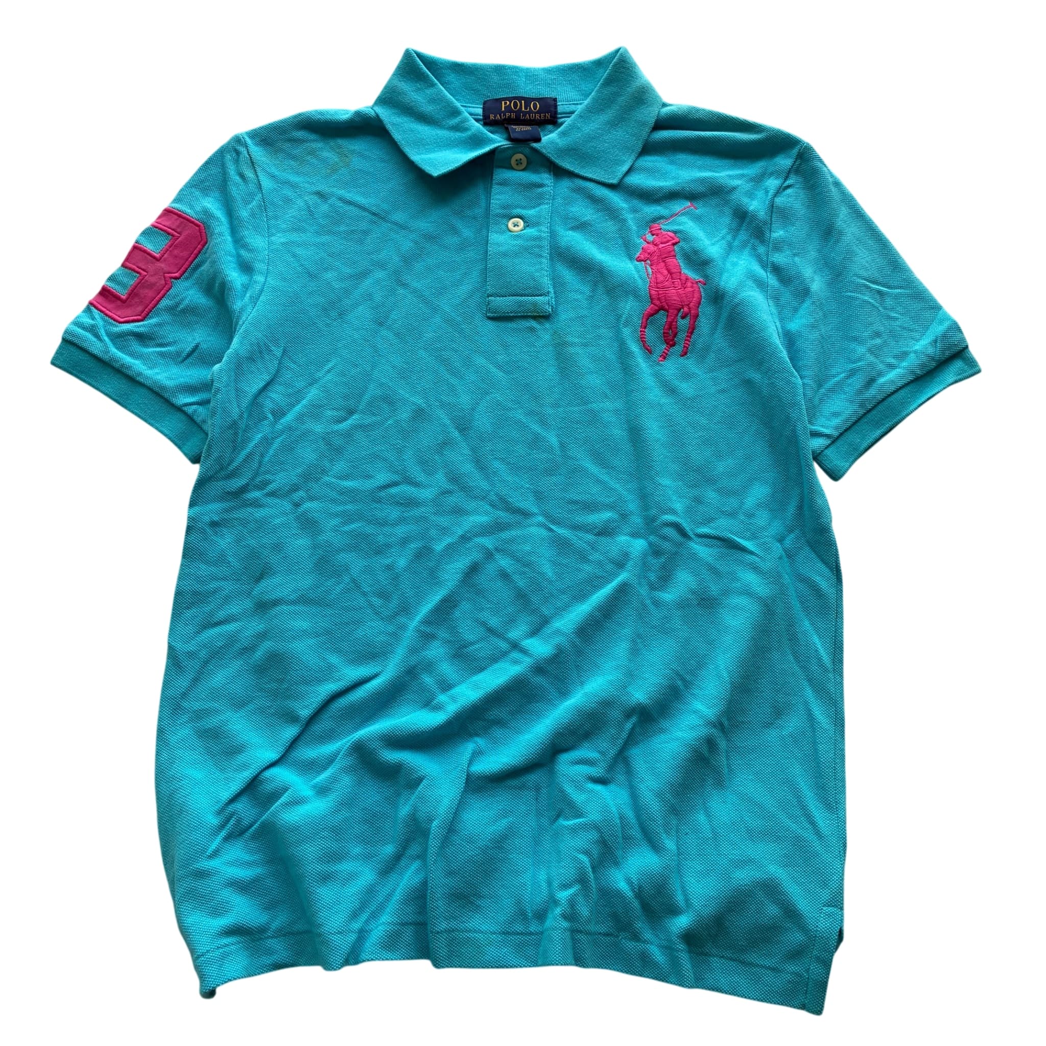 Polo Ralph Lauren Big Pony Polo Shirt Turquoise M — photo 1 of 8