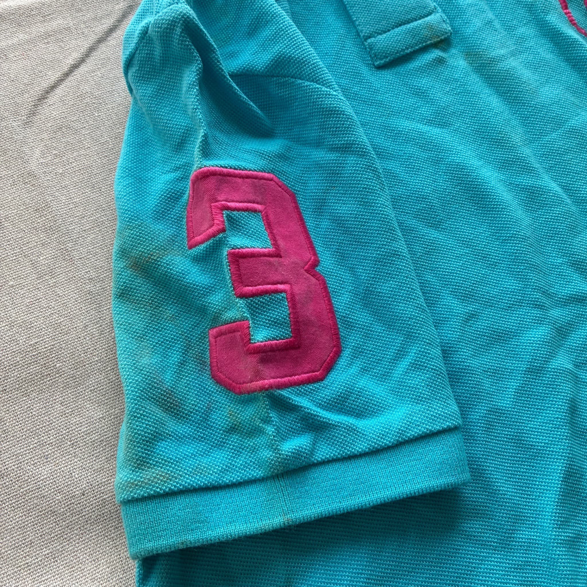 Polo Ralph Lauren Big Pony Polo Shirt Turquoise M — photo 3 of 8