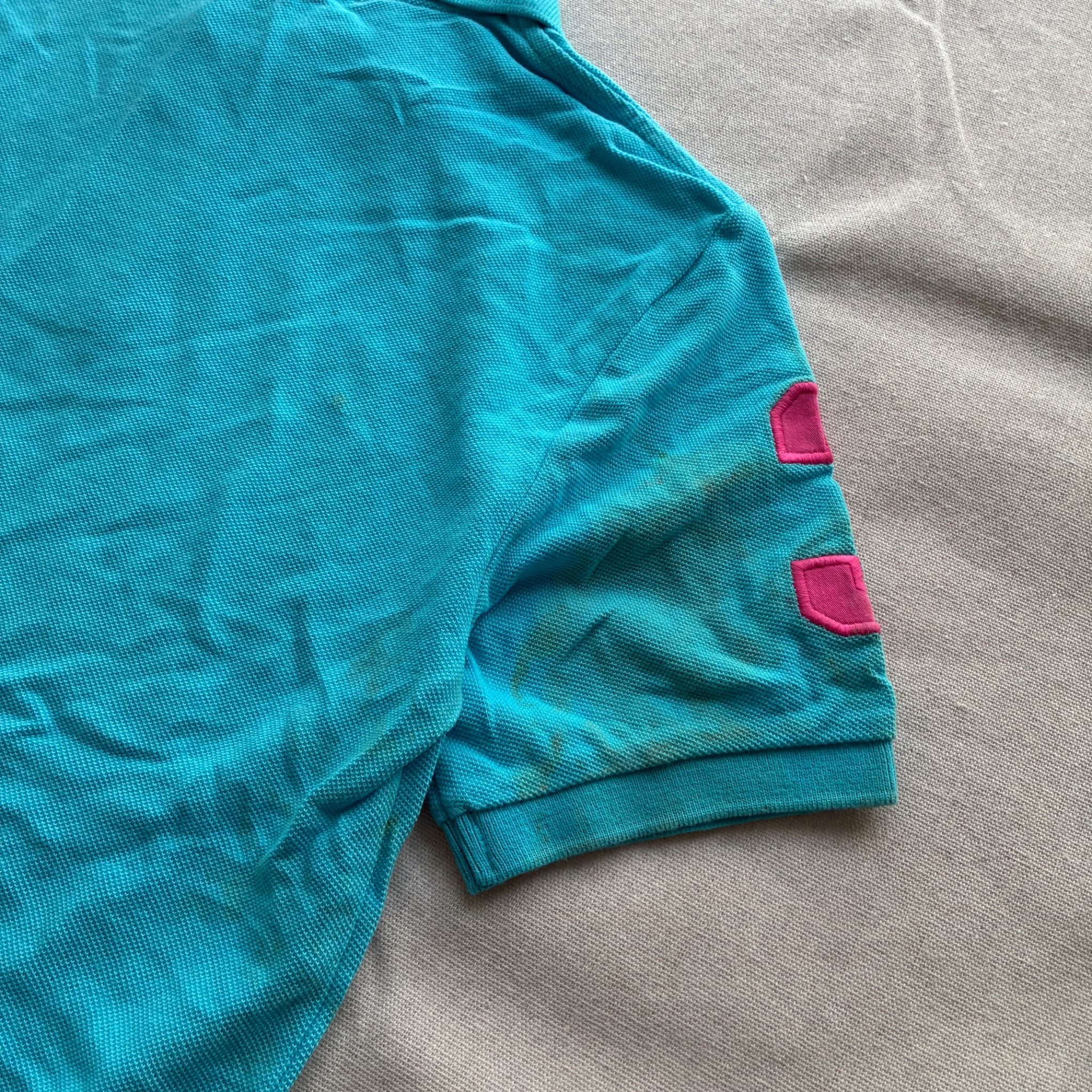 Polo Ralph Lauren Big Pony Polo Shirt Turquoise M — photo 6 of 8