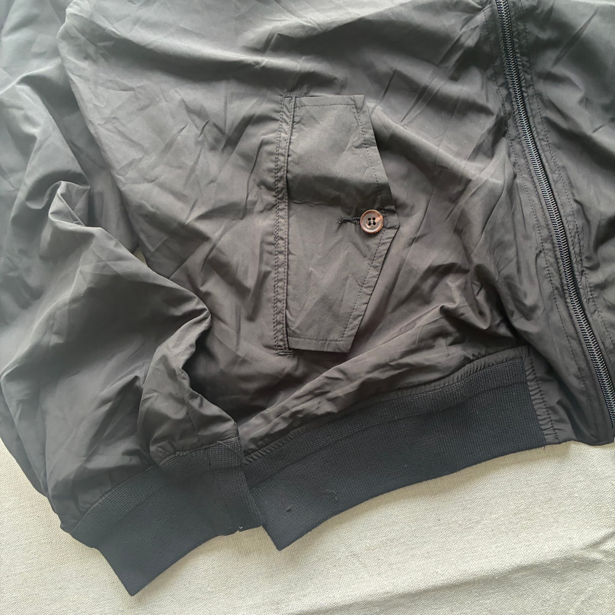 Polo Ralph Lauren Black Windbreaker Jacket M — photo 2 of 6