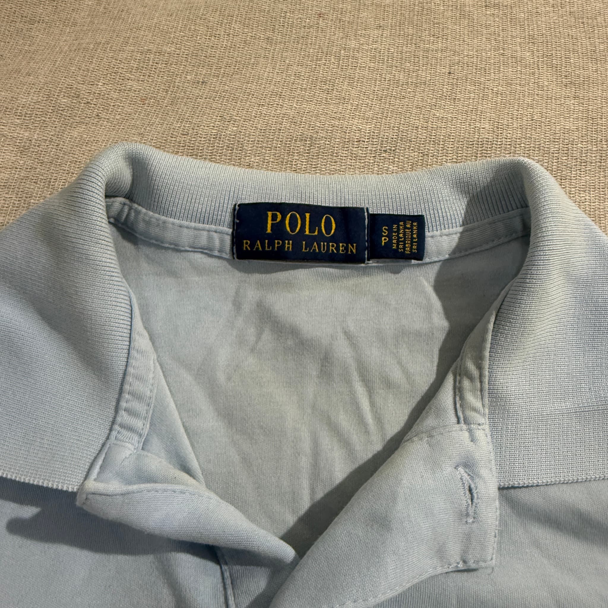 Polo Ralph Lauren Classic Fit Mesh Polo Shirt Light Blue — photo 3 of 5