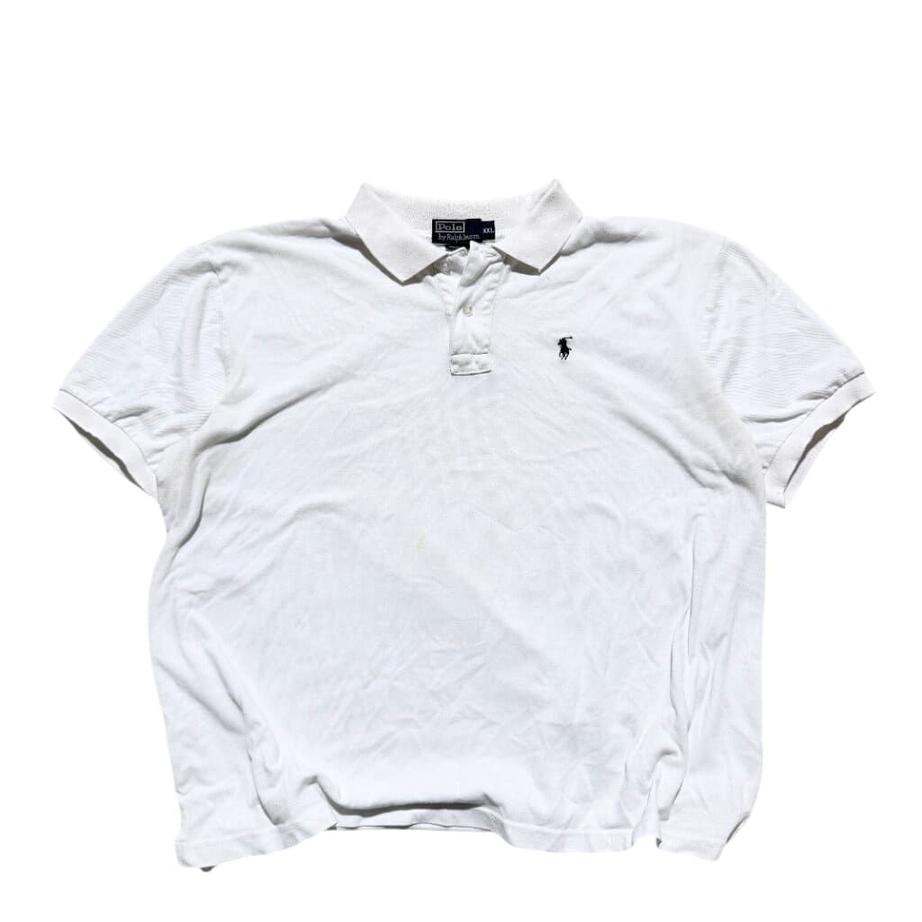 Polo Ralph Lauren Classic Fit Mesh Polo Shirt White Men's XXL — photo 1 of 8