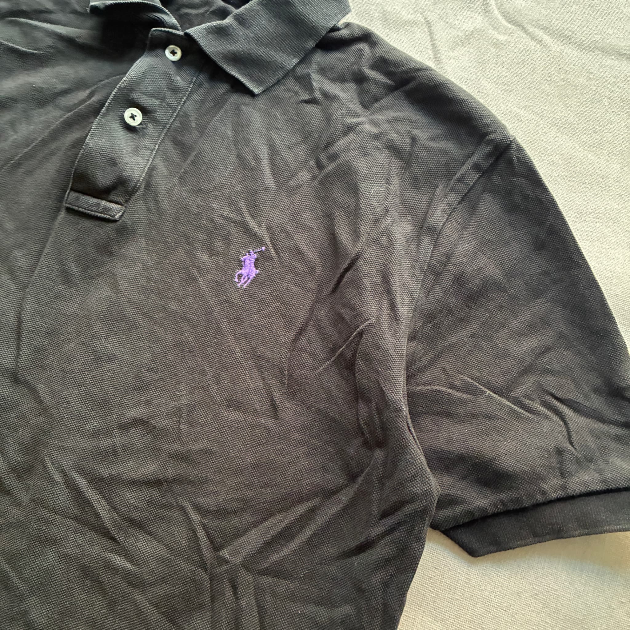 Polo Ralph Lauren Classic Fit Polo Shirt Black L — photo 2 of 6