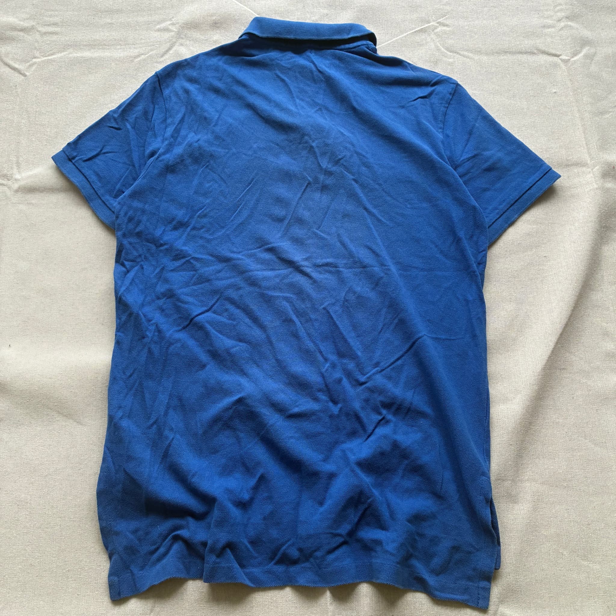 Polo Ralph Lauren Custom Fit Mesh Polo Shirt Blue Size M — photo 5 of 6