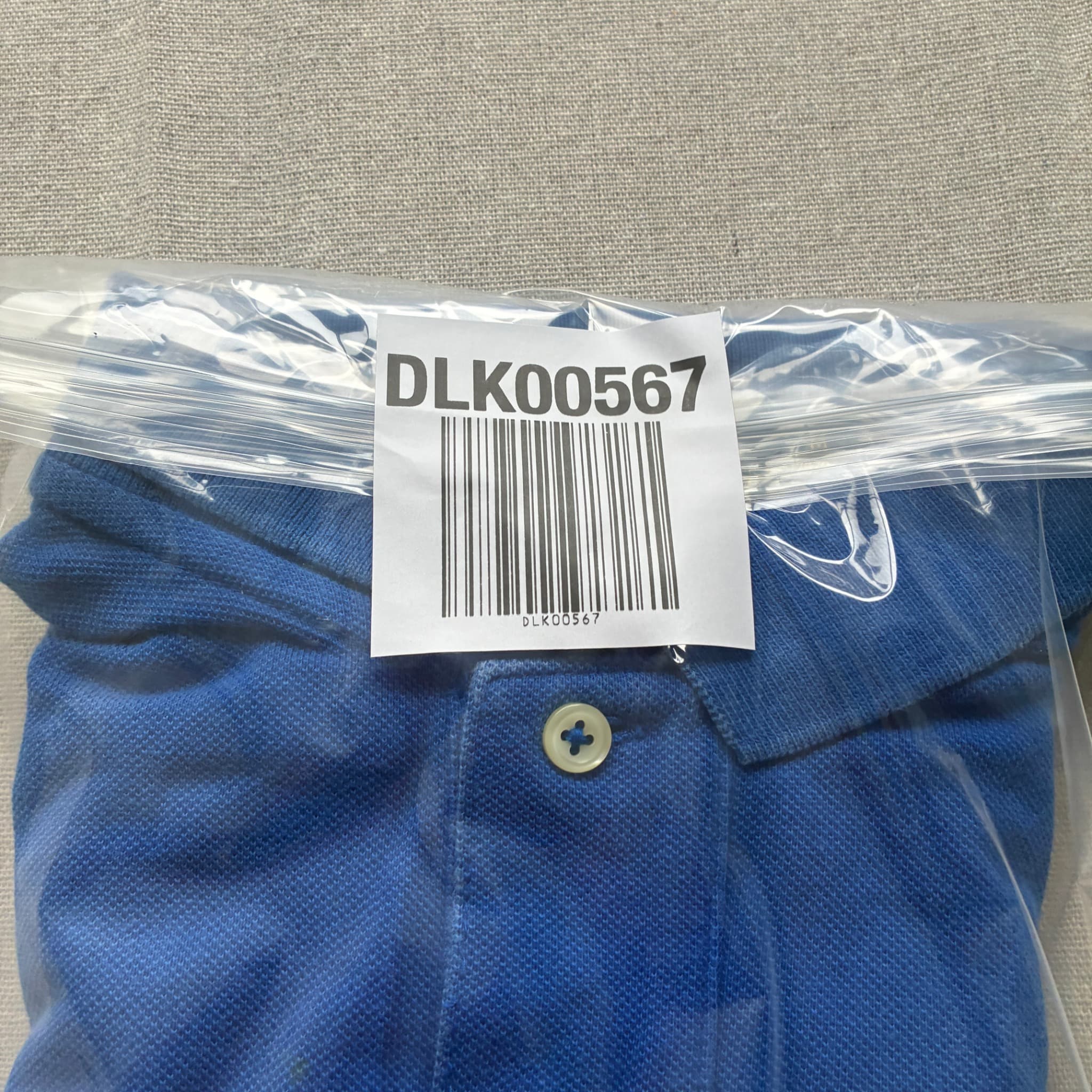 Polo Ralph Lauren Custom Fit Mesh Polo Shirt Blue Size M — photo 6 of 6