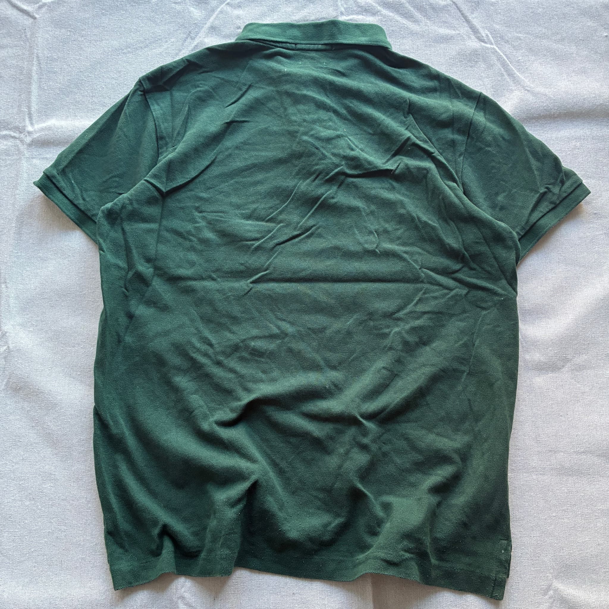 Polo Ralph Lauren Custom Fit Mesh Polo Shirt Dark Green Size M — photo 5 of 6
