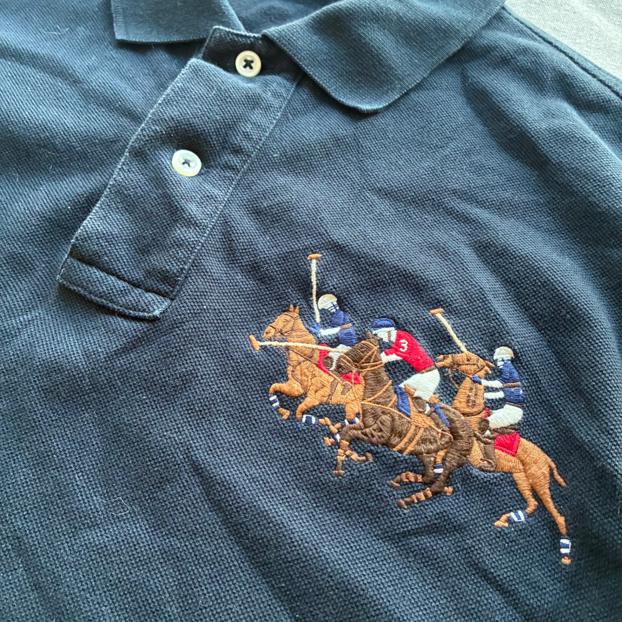 Polo Ralph Lauren Custom Slim Fit Big Pony Polo Shirt — photo 3 of 7
