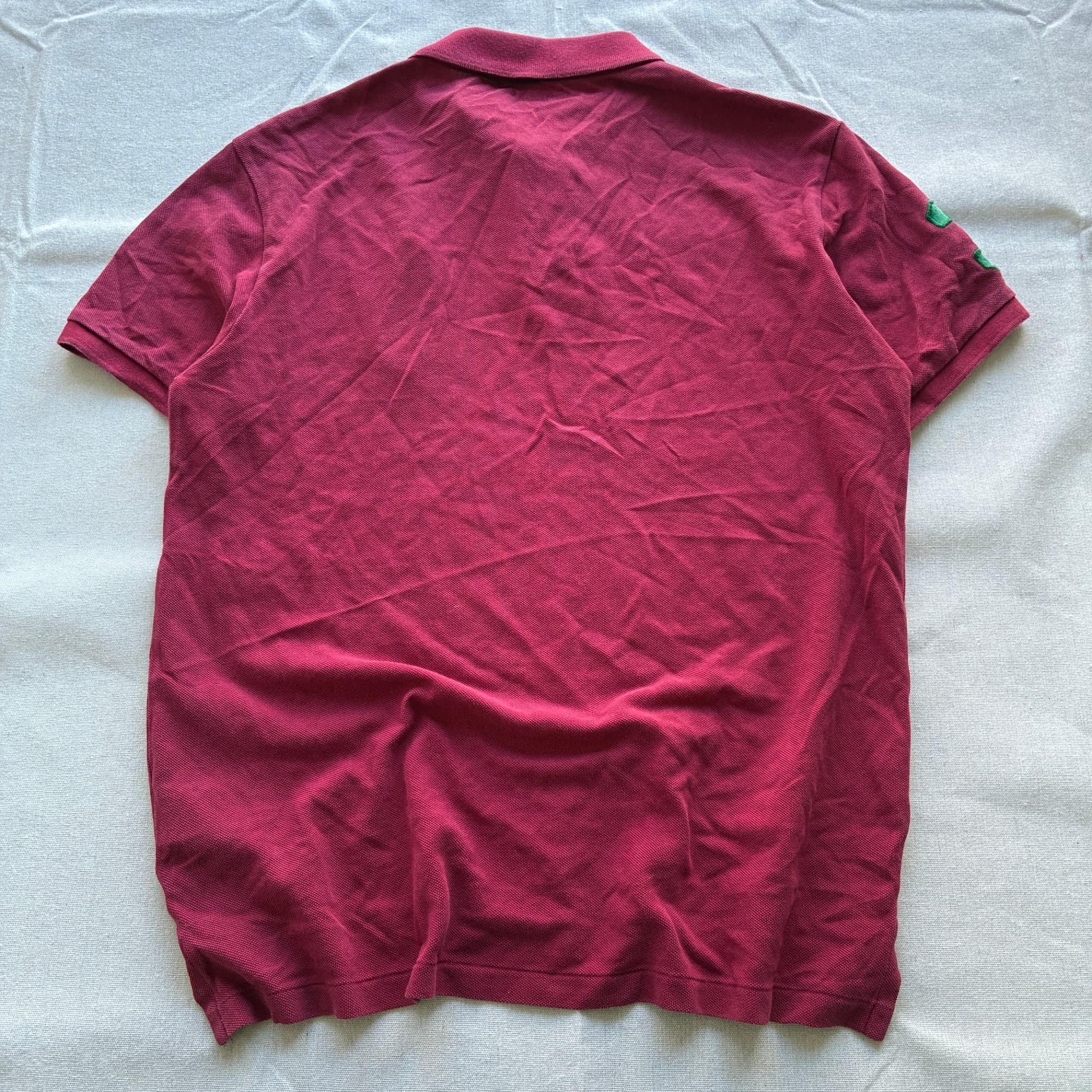 Polo Ralph Lauren Custom Slim Fit Big Pony Polo Shirt Maroon Men's Size M — photo 5 of 6
