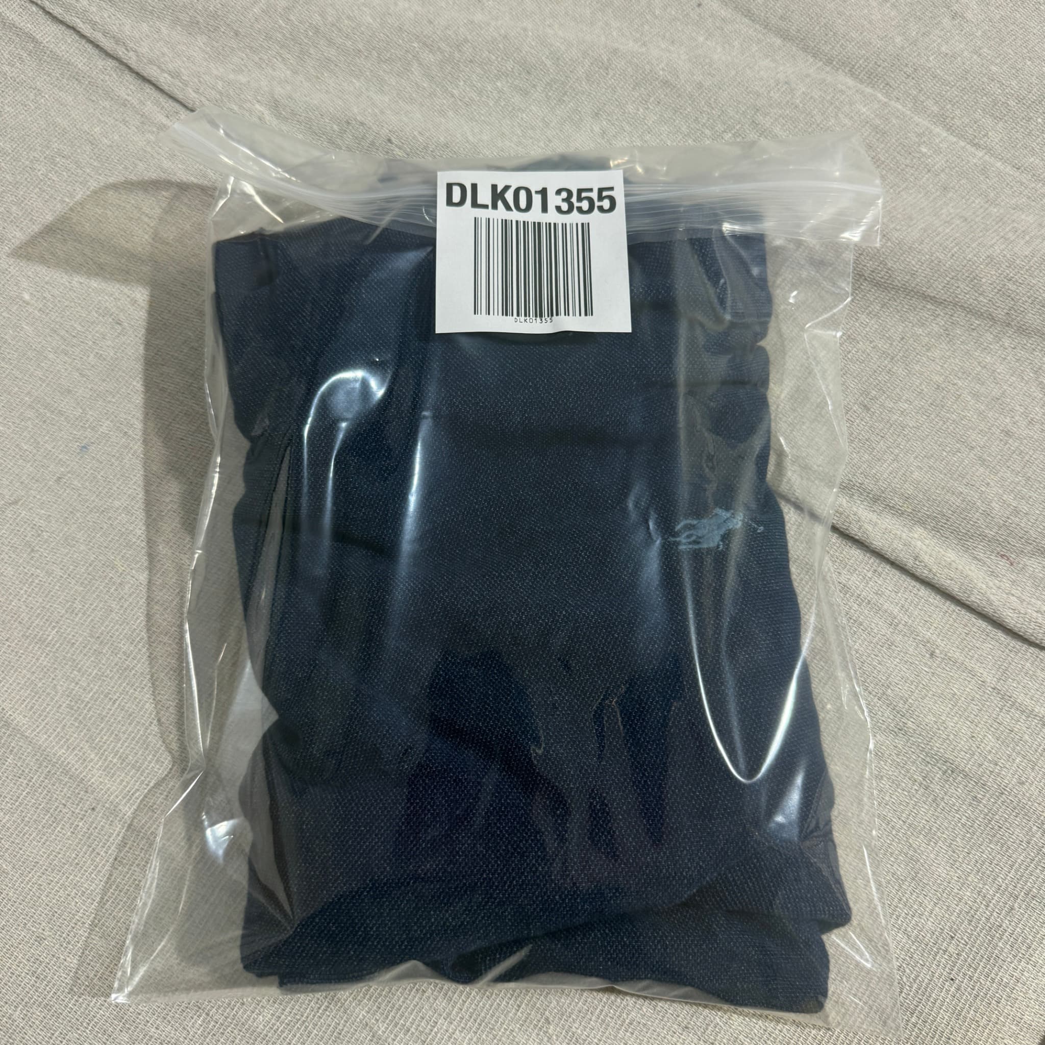 Polo Ralph Lauren Custom Slim Fit Mesh Polo Shirt Navy — photo 5 of 5