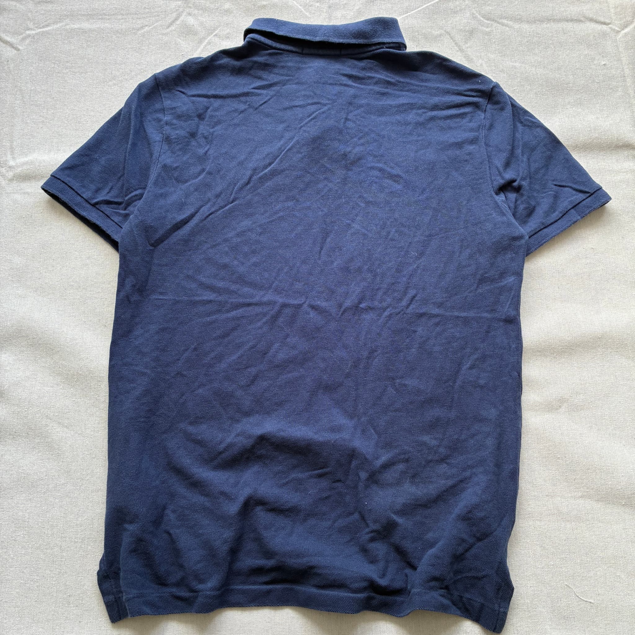 Polo Ralph Lauren Custom Slim Fit Polo Shirt Navy Blue Size M — photo 4 of 6