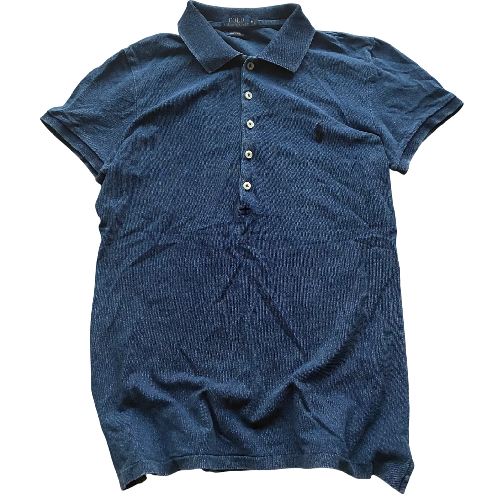 Polo Ralph Lauren Indigo Stretch Mesh Polo Shirt — photo 1 of 6