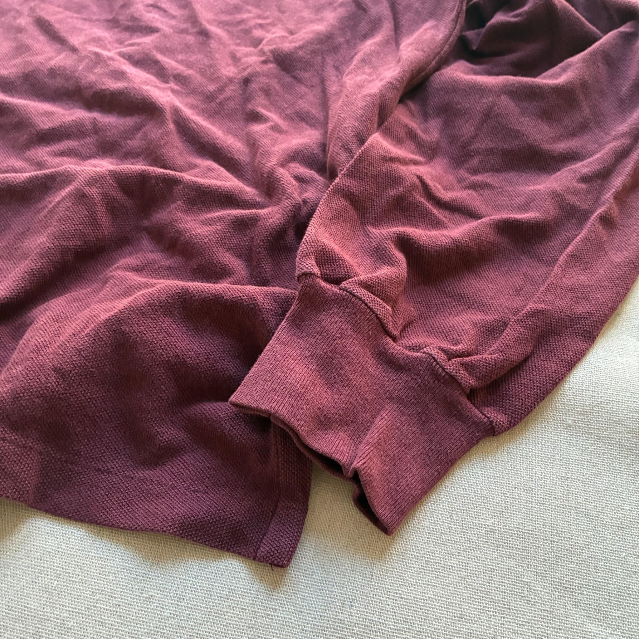 Polo Ralph Lauren Long Sleeve Polo Shirt Maroon L — photo 2 of 7