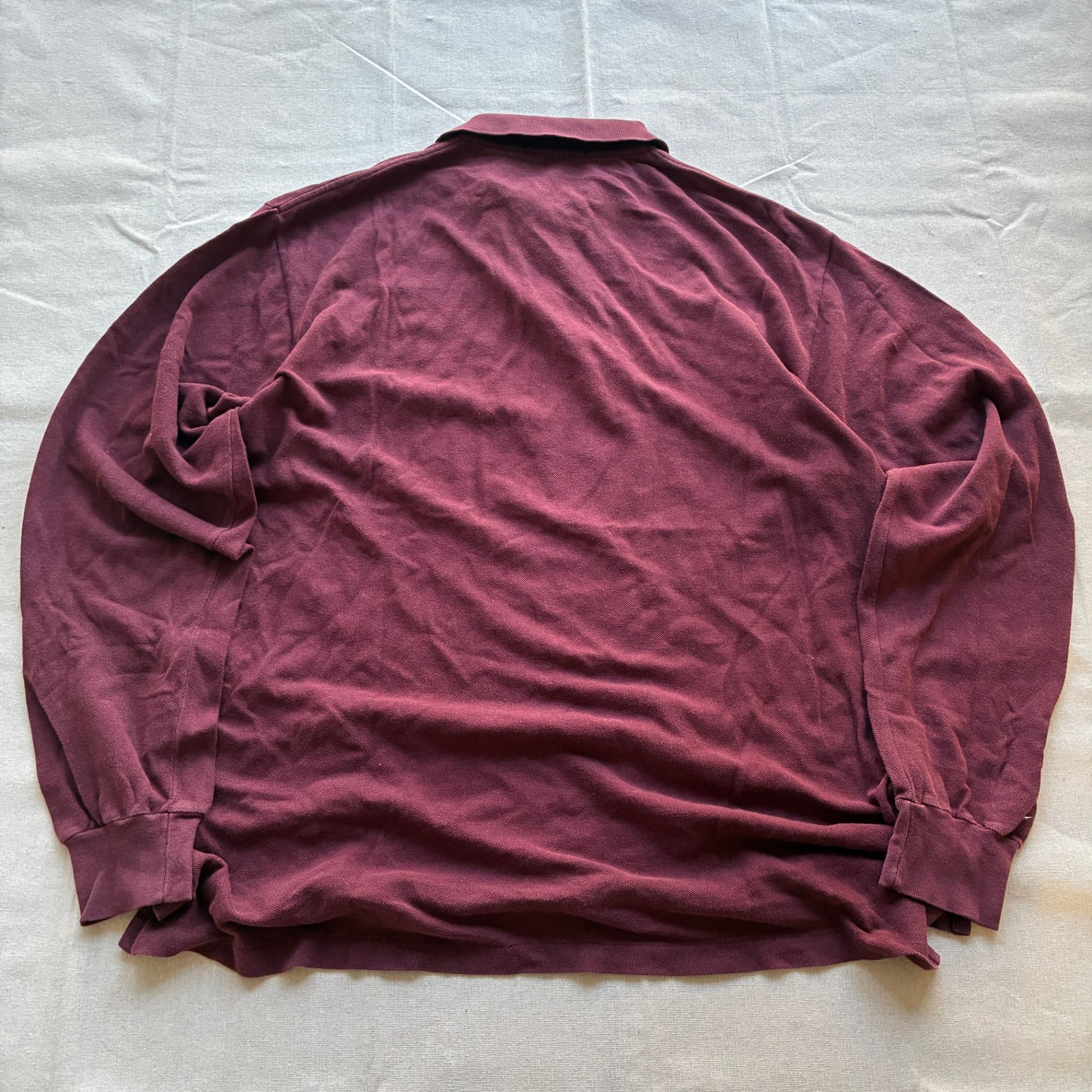 Polo Ralph Lauren Long Sleeve Polo Shirt Maroon L — photo 5 of 7
