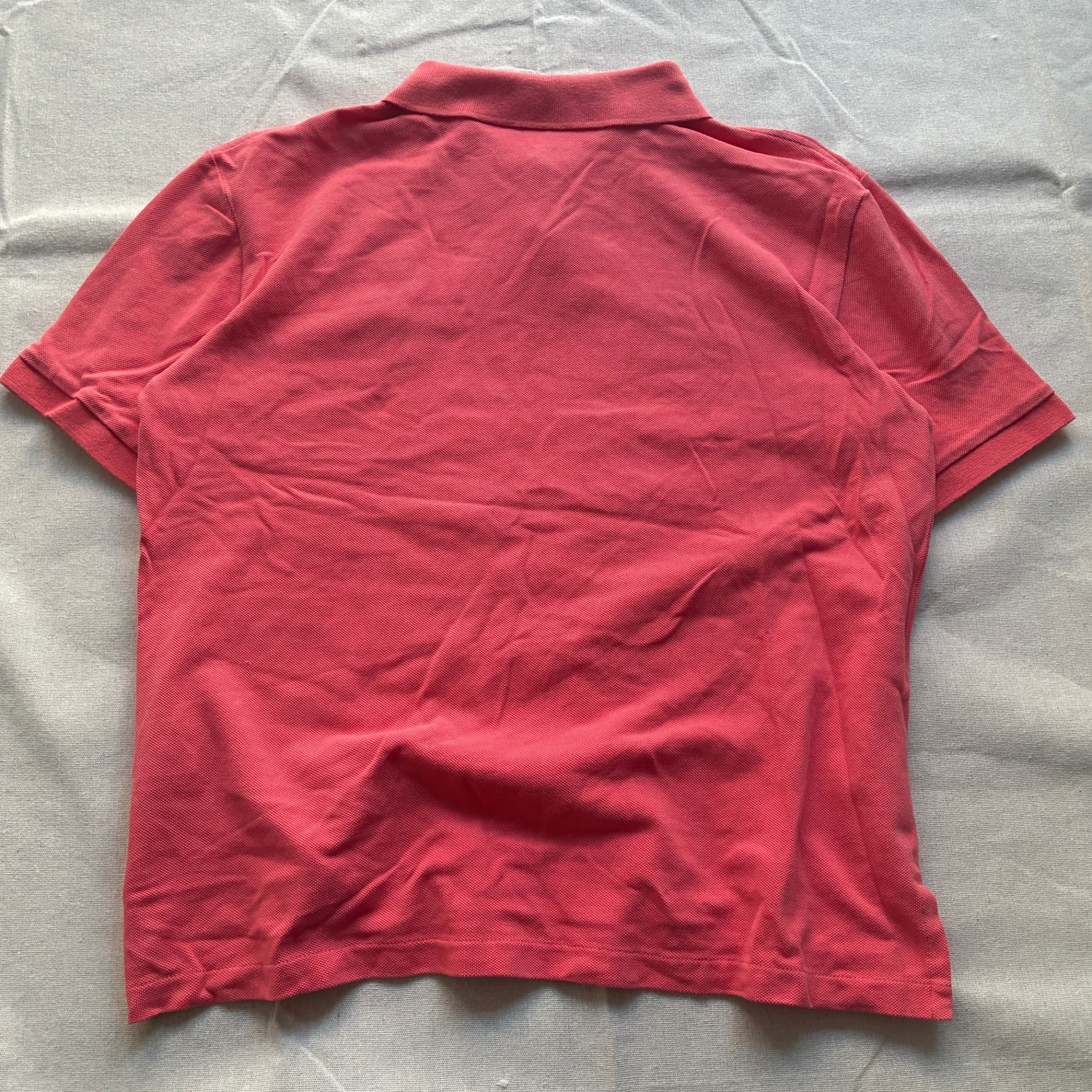 Polo Ralph Lauren Men's Red Custom Fit Crest Polo Shirt Size L — photo 4 of 5