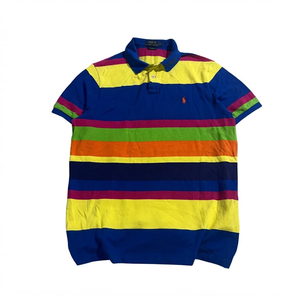 Polo Ralph Lauren Multi-Stripe Custom Fit Polo Shirt XL — photo 1 of 6