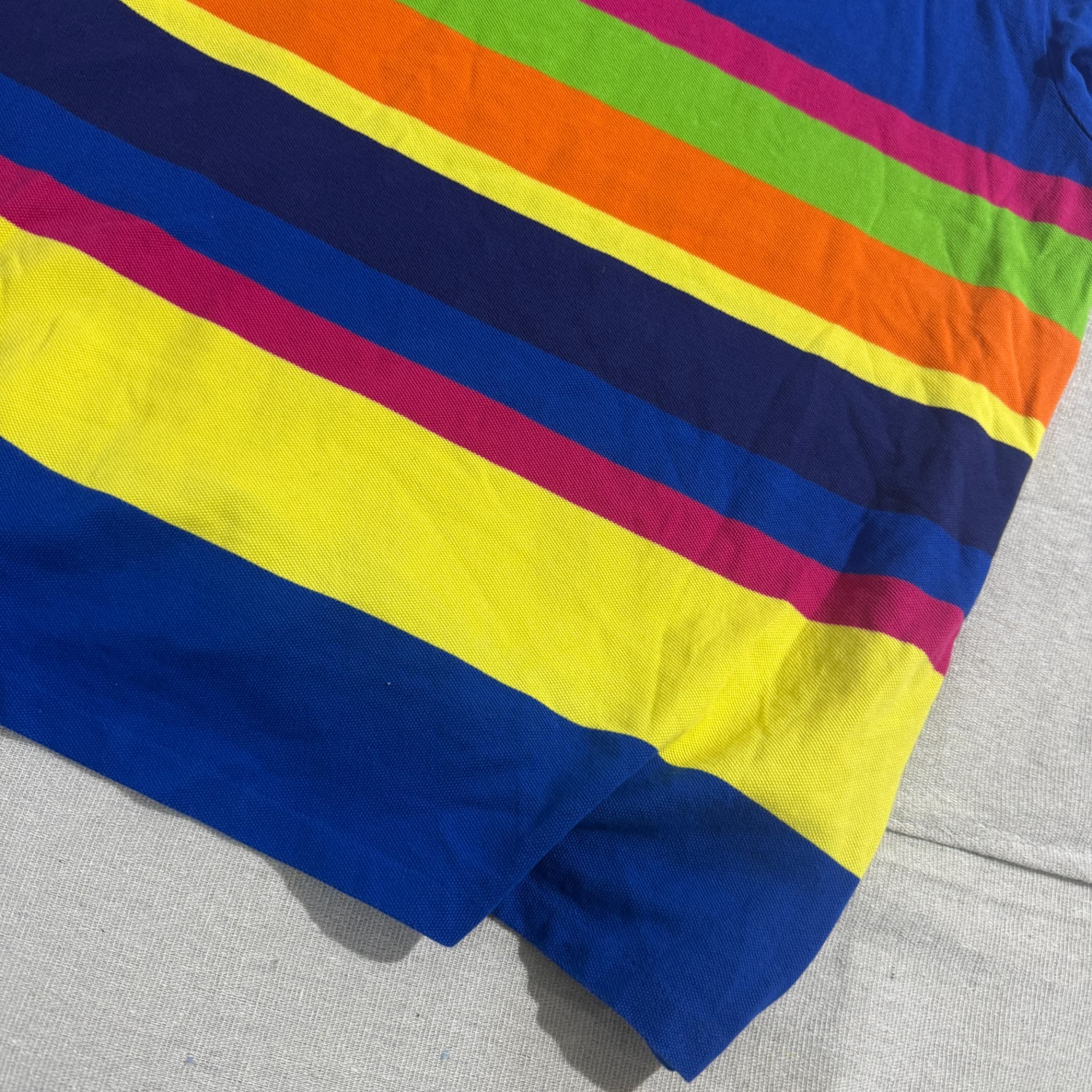 Polo Ralph Lauren Multi-Stripe Custom Fit Polo Shirt XL — photo 2 of 6