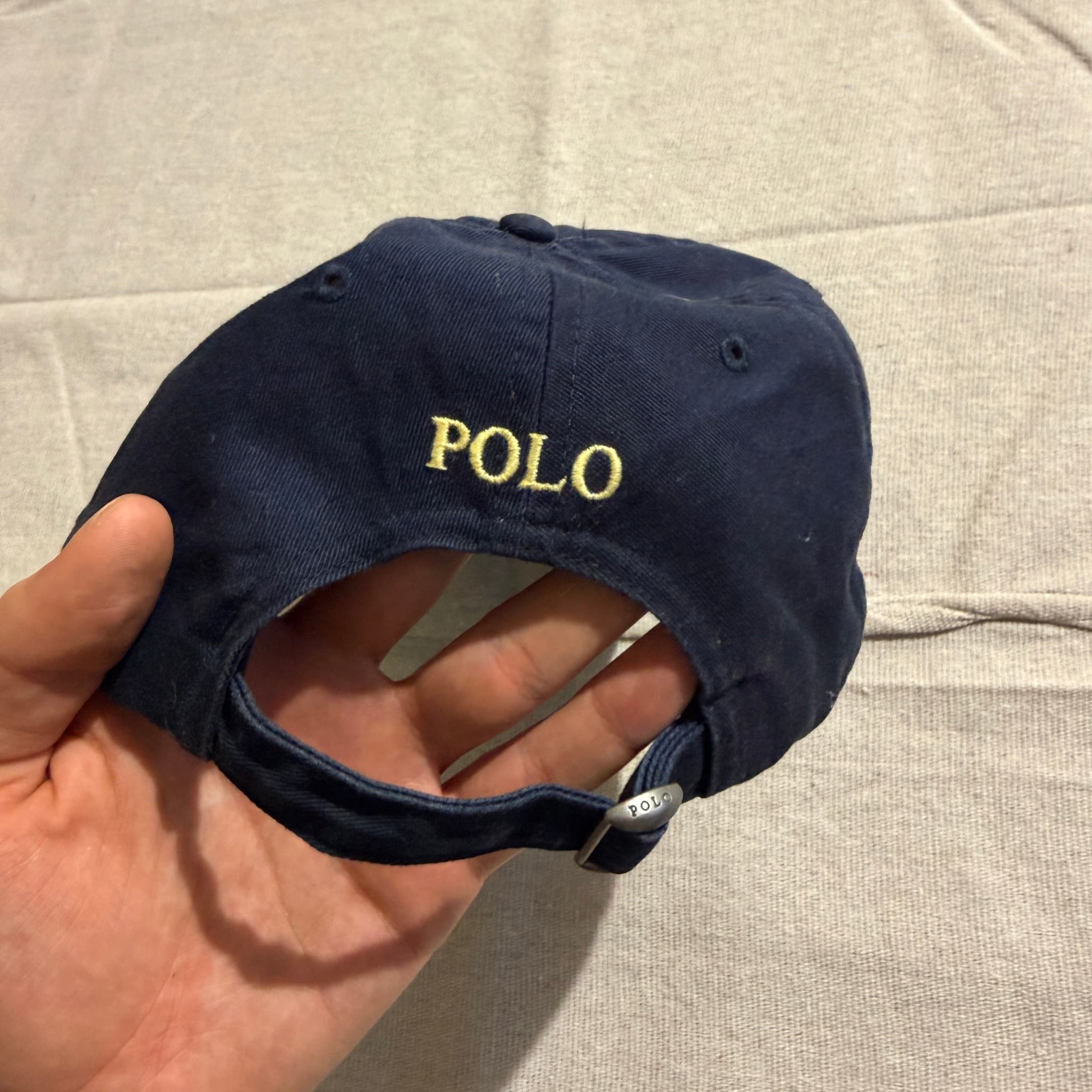Polo Ralph Lauren Navy Blue Chino Baseball Cap — photo 3 of 6