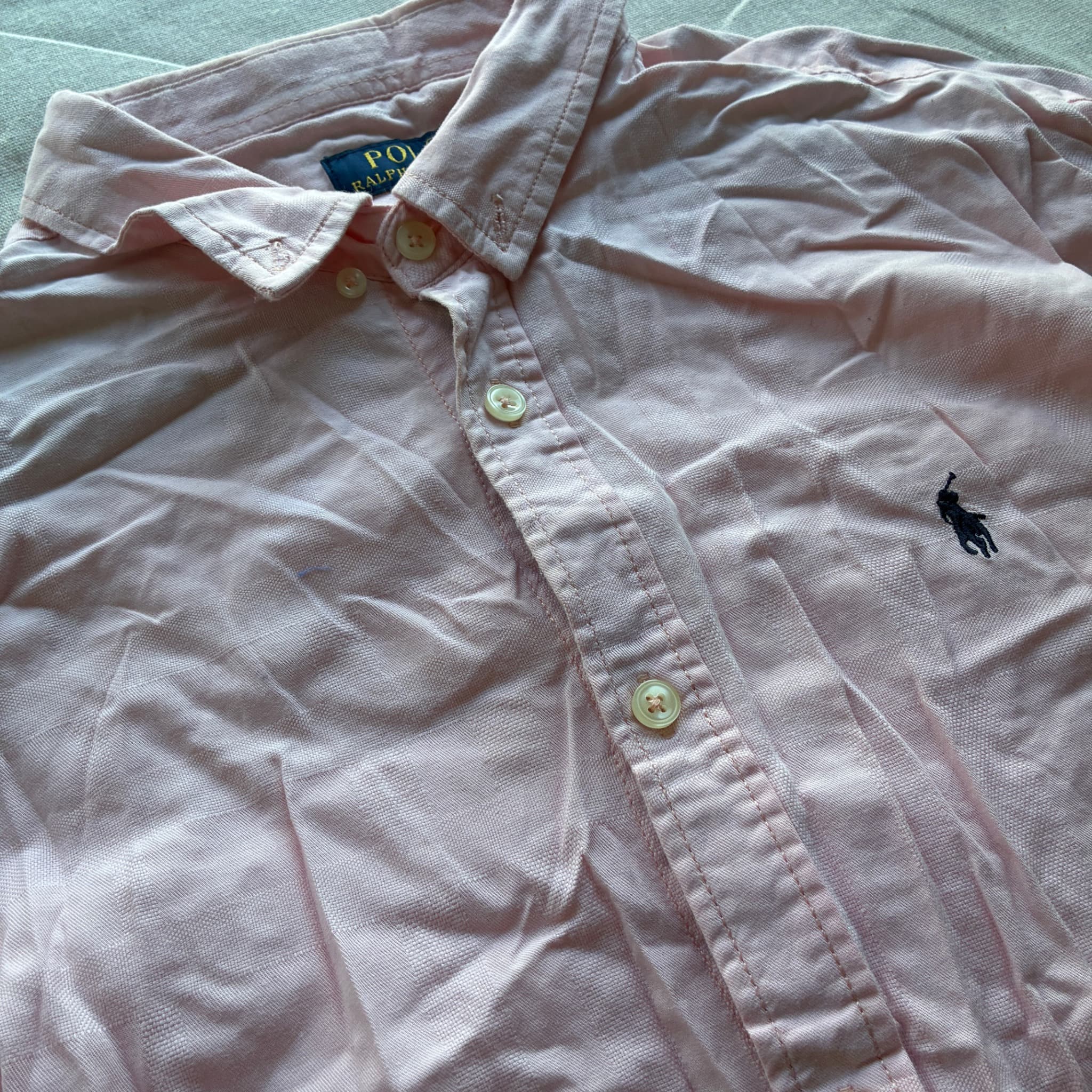 Polo Ralph Lauren Pink Oxford Shirt XXL — photo 3 of 8