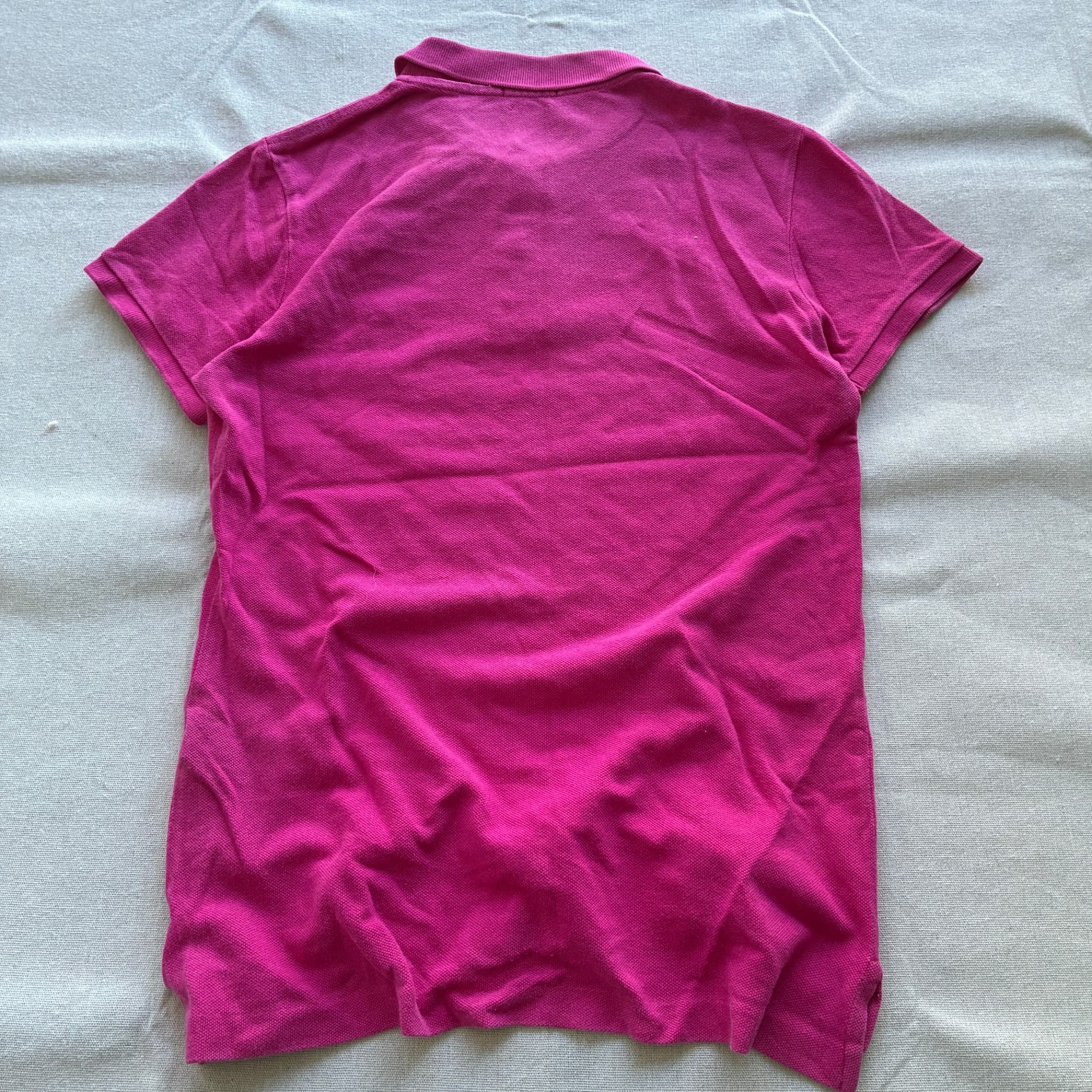 Polo Ralph Lauren Pink Skinny Polo Shirt S — photo 4 of 6