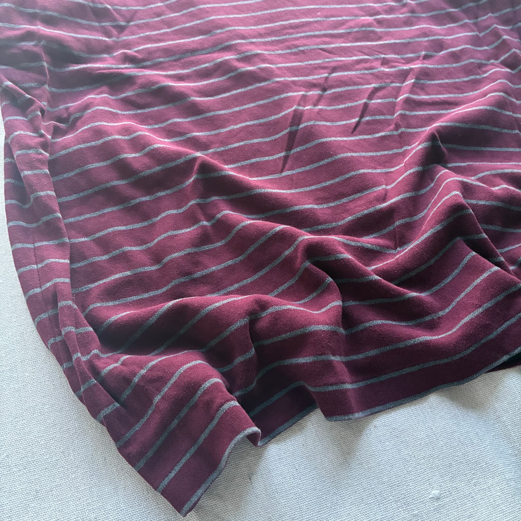 Polo Ralph Lauren Striped Polo Shirt Maroon Large — photo 2 of 7