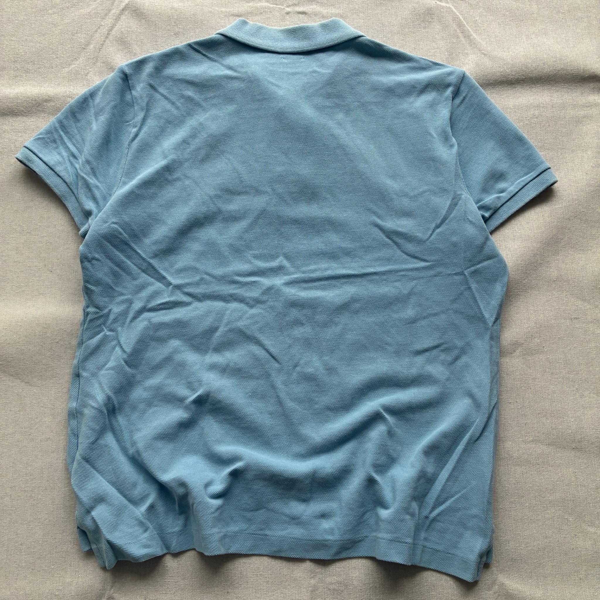 Polo Ralph Lauren Women's Skinny Fit Mesh Polo Shirt Light Blue Size L — photo 5 of 6