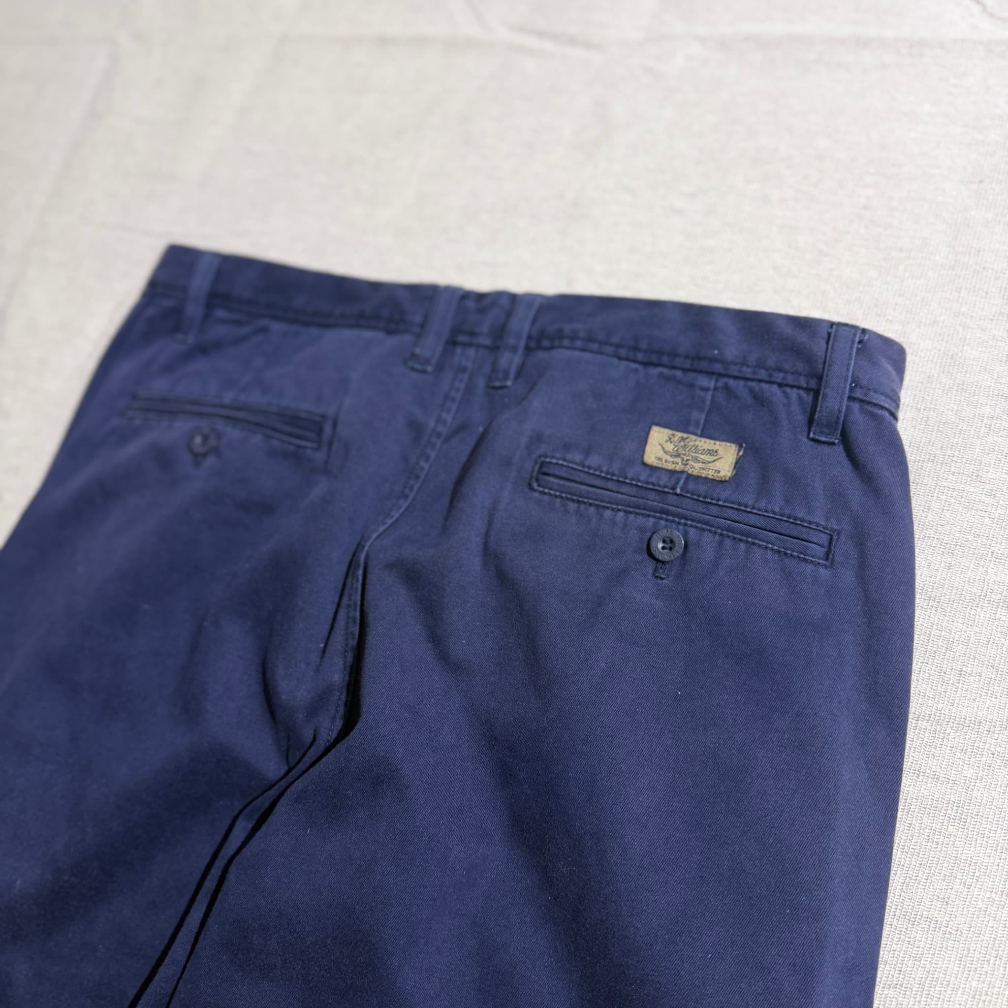 R.M.Williams Men's Blue Chino Pants Size 35 — photo 7 of 8