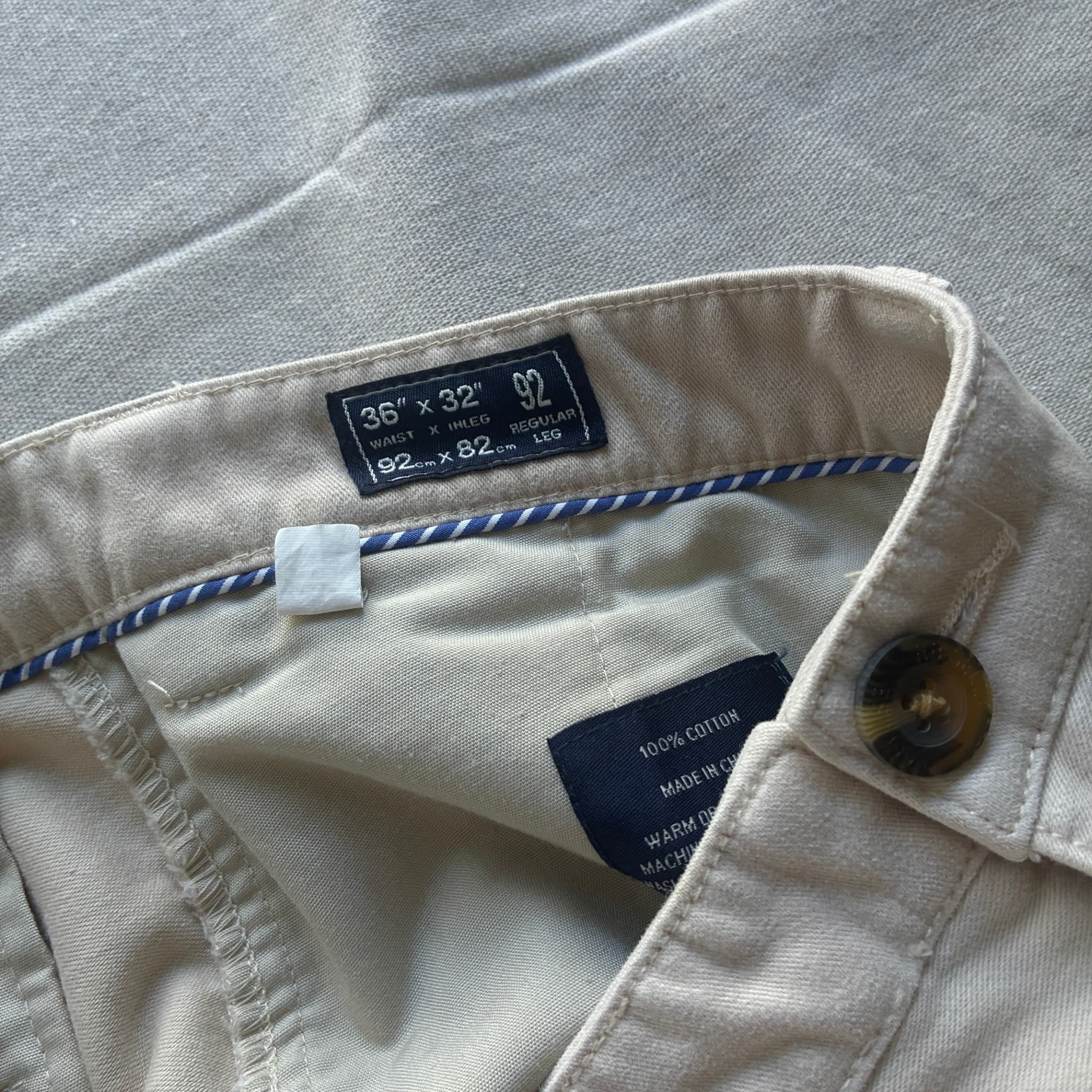 RB SELLARS Men's Khaki Chino Pants 2000s Release — photo 5 of 7