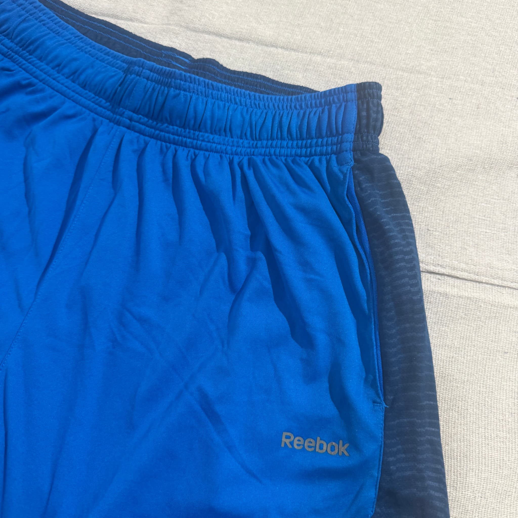 Reebok Blue Athletic Performance Shorts Size M — photo 4 of 6