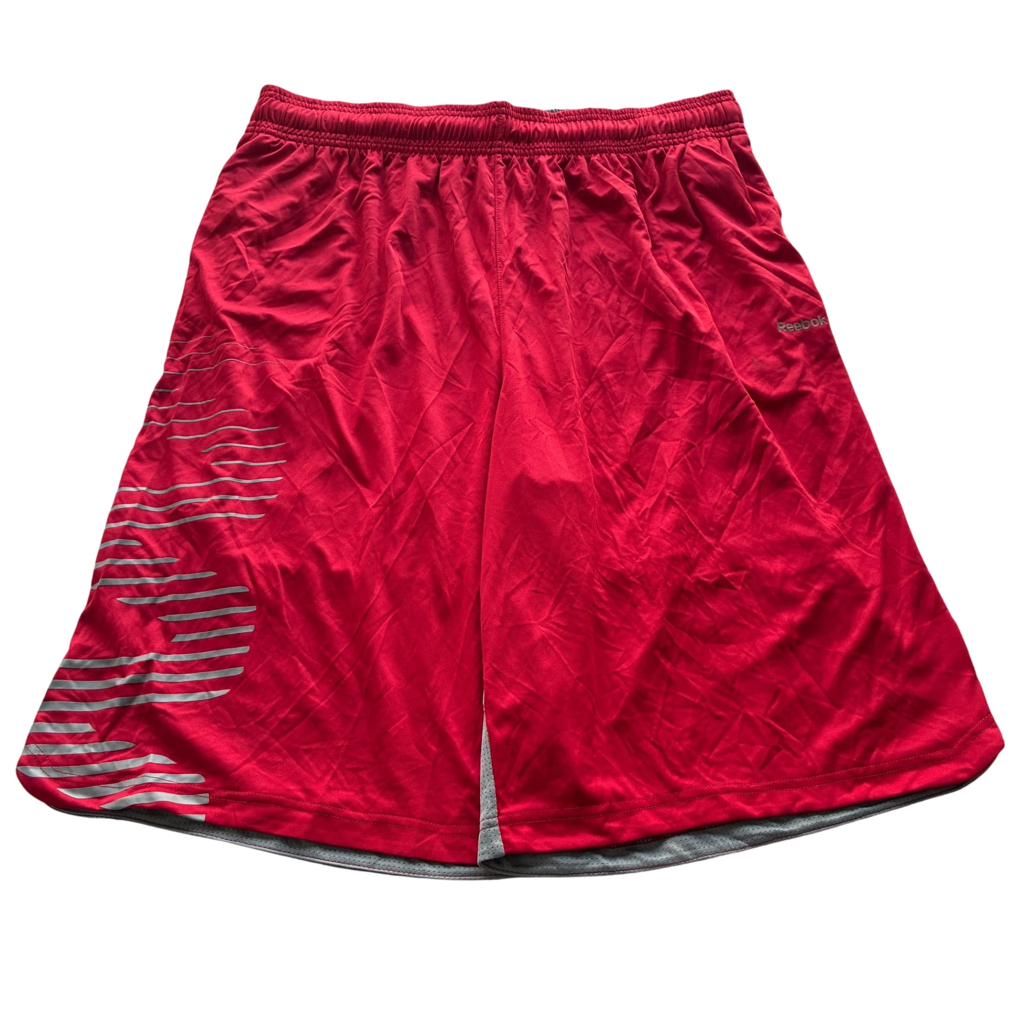 Reebok Men's Athletic Performance Shorts Red Gym Training Size XL — photo 1 of 7