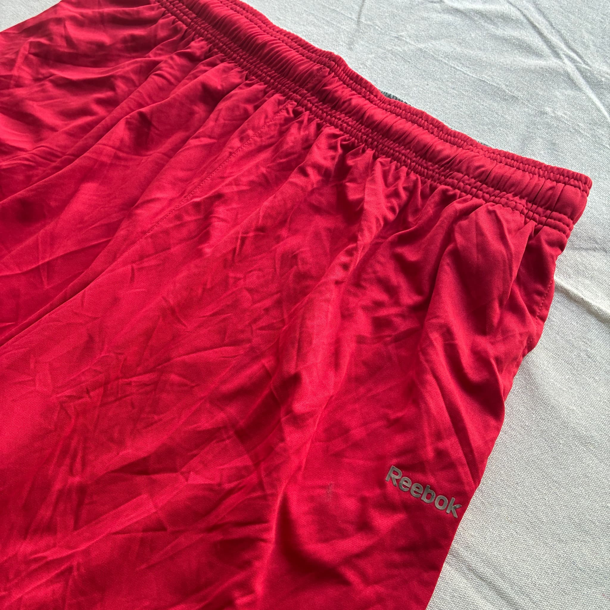Reebok Men's Athletic Performance Shorts Red Gym Training Size XL — photo 3 of 7