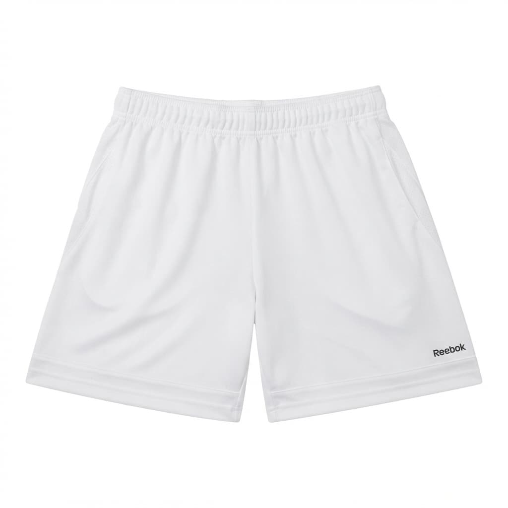 Reebok Men's White Athletic Performance Shorts — photo 1 of 6