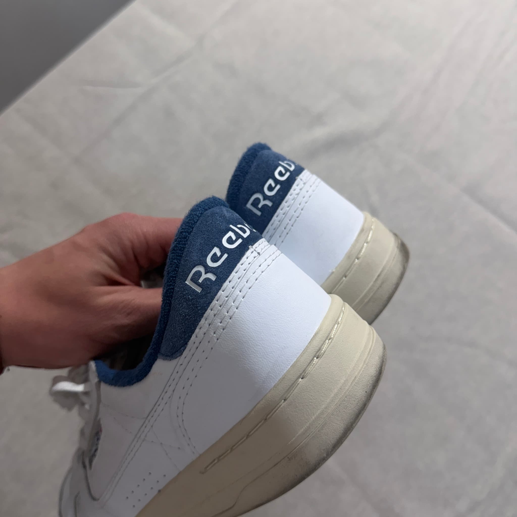 Reebok Phase 1 Pro Vintage White Navy Sneakers — photo 5 of 10