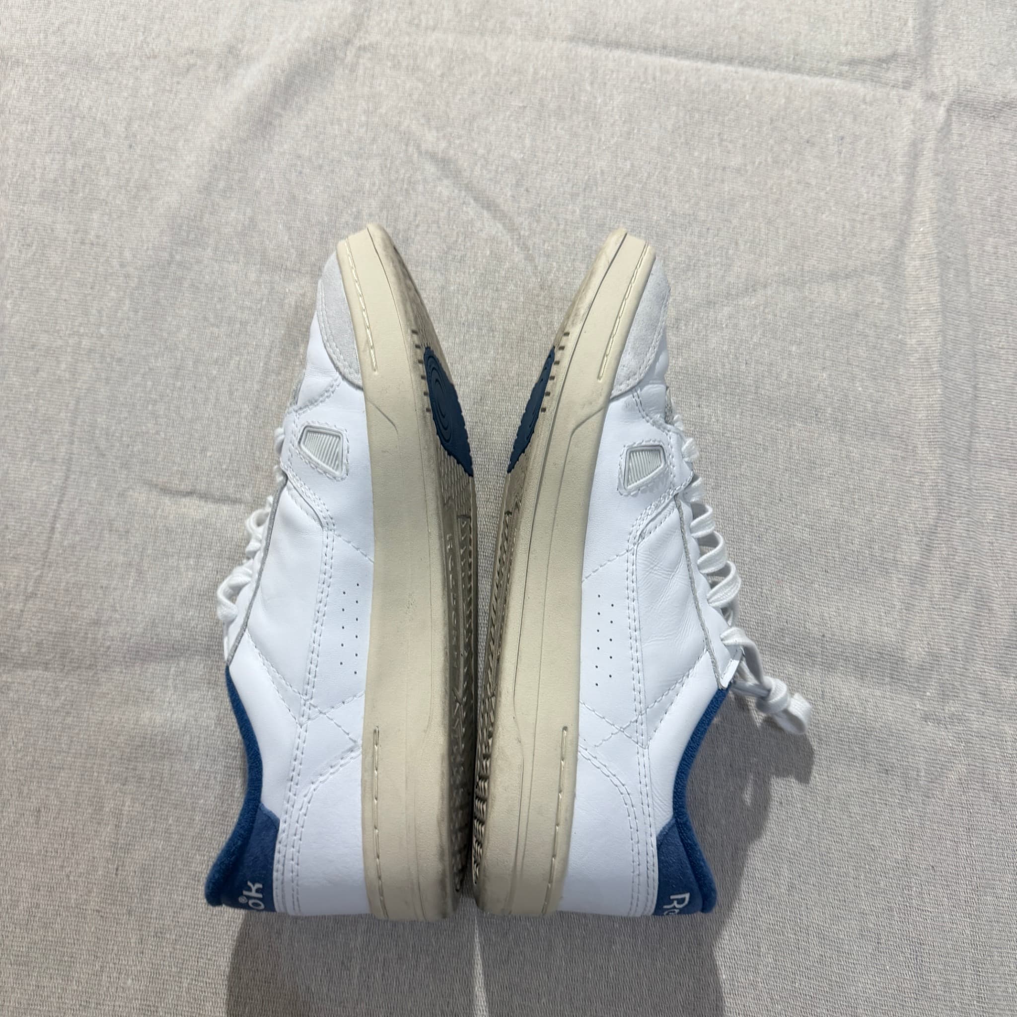 Reebok Phase 1 Pro Vintage White Navy Sneakers — photo 8 of 10