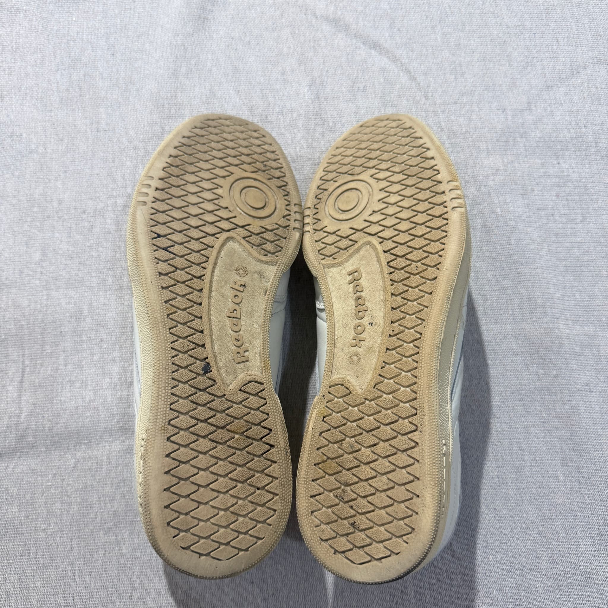 Reebok Phase 1 Pro Vintage White Navy Sneakers — photo 2 of 10
