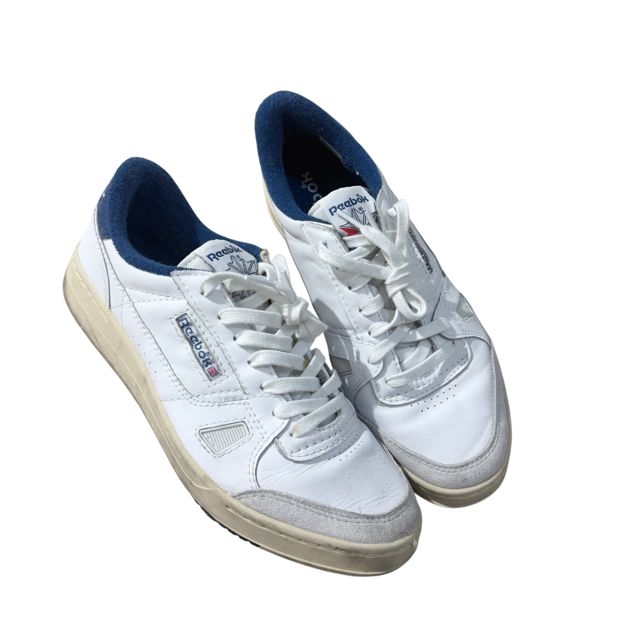Reebok Phase 1 Pro Vintage White Navy Sneakers — photo 1 of 10