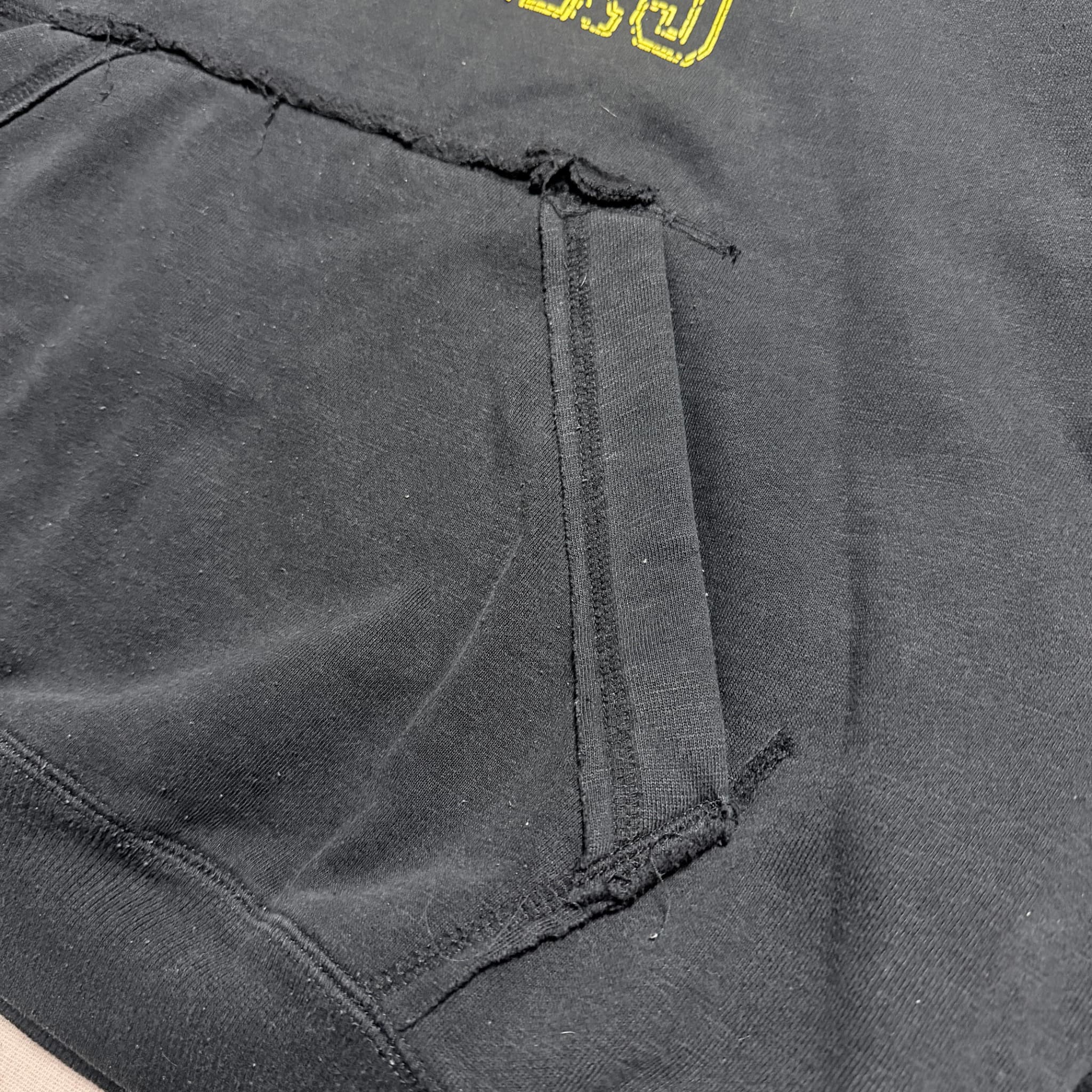 Retro Footy Richmond Tigers 1885 Hoodie Black Yellow Men's 3XL — photo 4 of 9