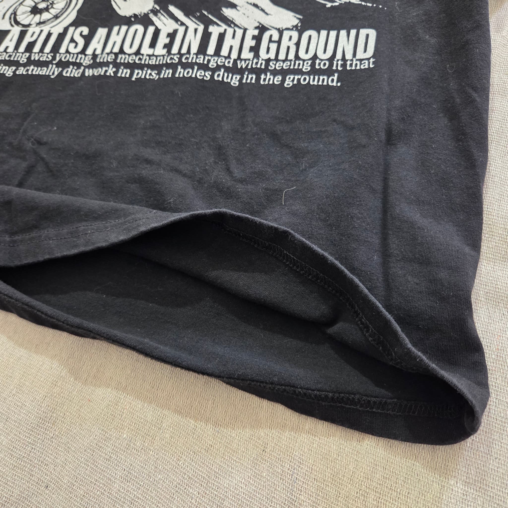 Rhude Chef d'Equipe A Pit Is A Hole In The Ground T-Shirt — photo 2 of 9