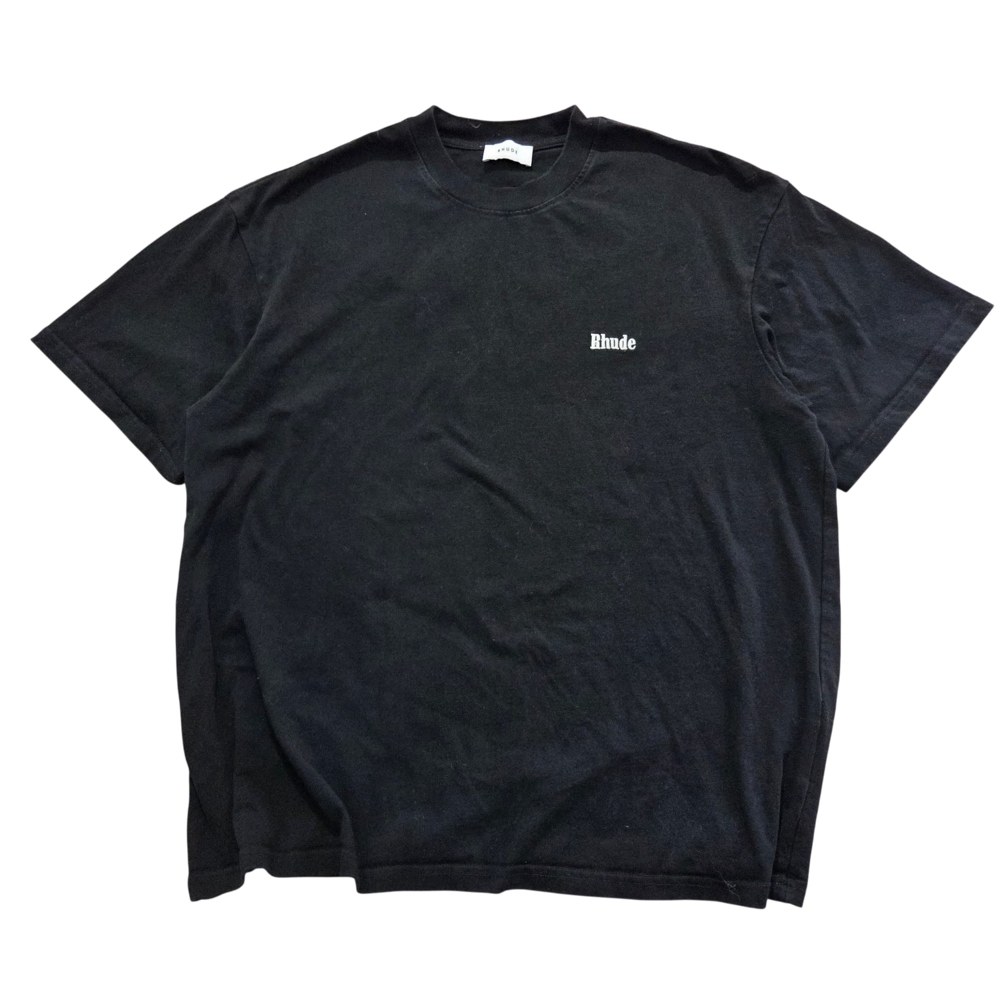 Rhude Classic Logo T-Shirt Black — photo 1 of 8