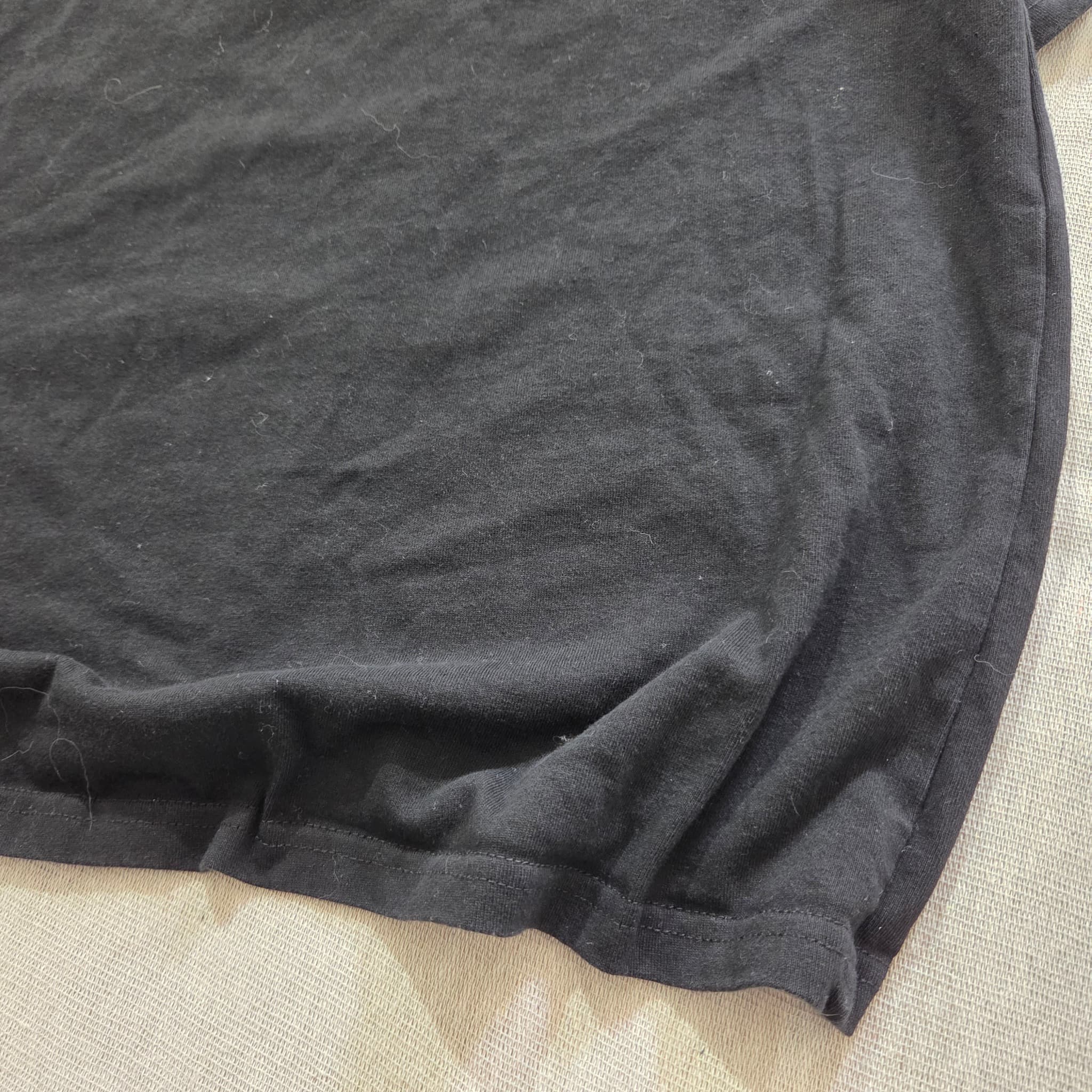 Rhude Classic Logo T-Shirt Black — photo 6 of 8