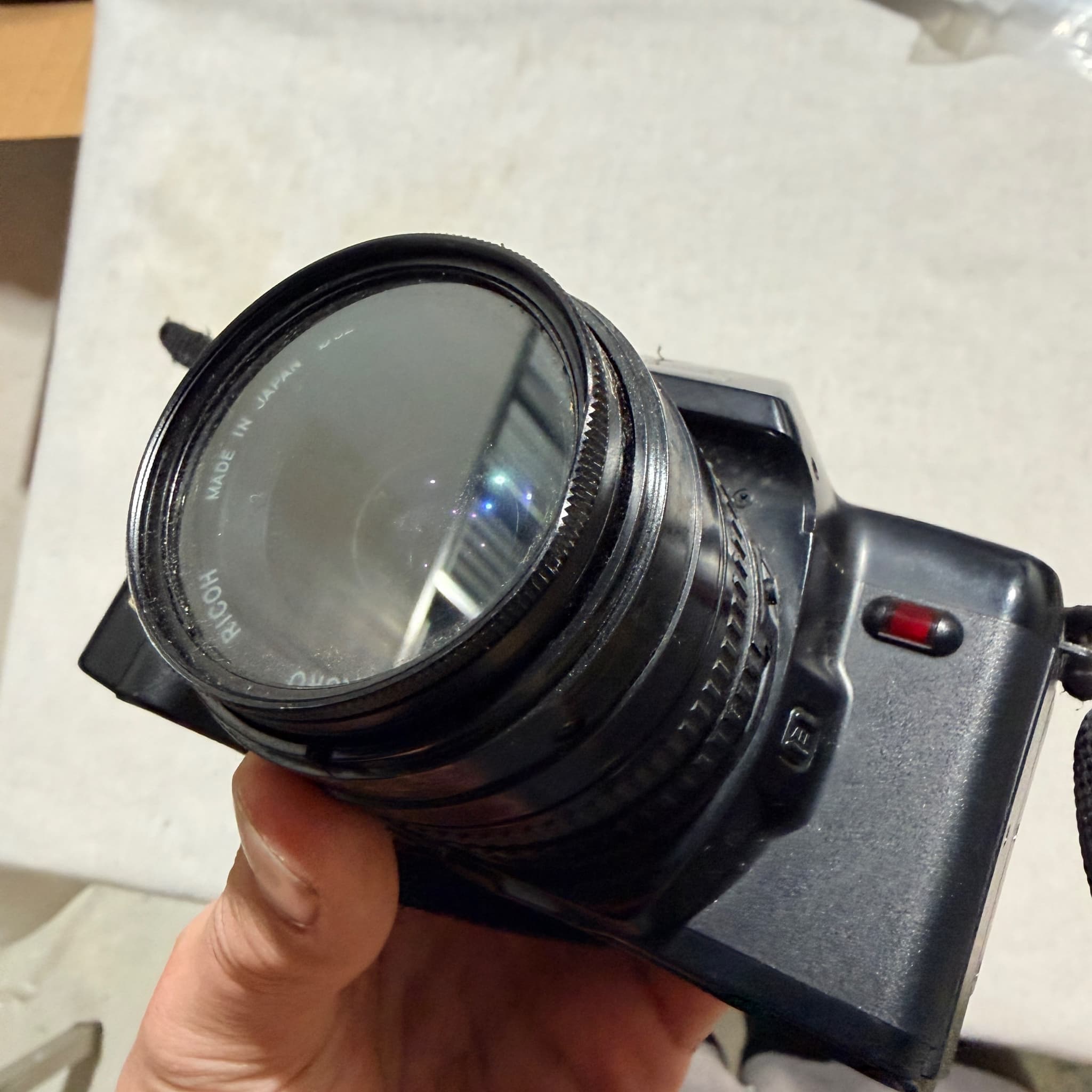 Ricoh KR-10M 35mm SLR Film Camera with 35-70mm Macro Lens — photo 9 of 10