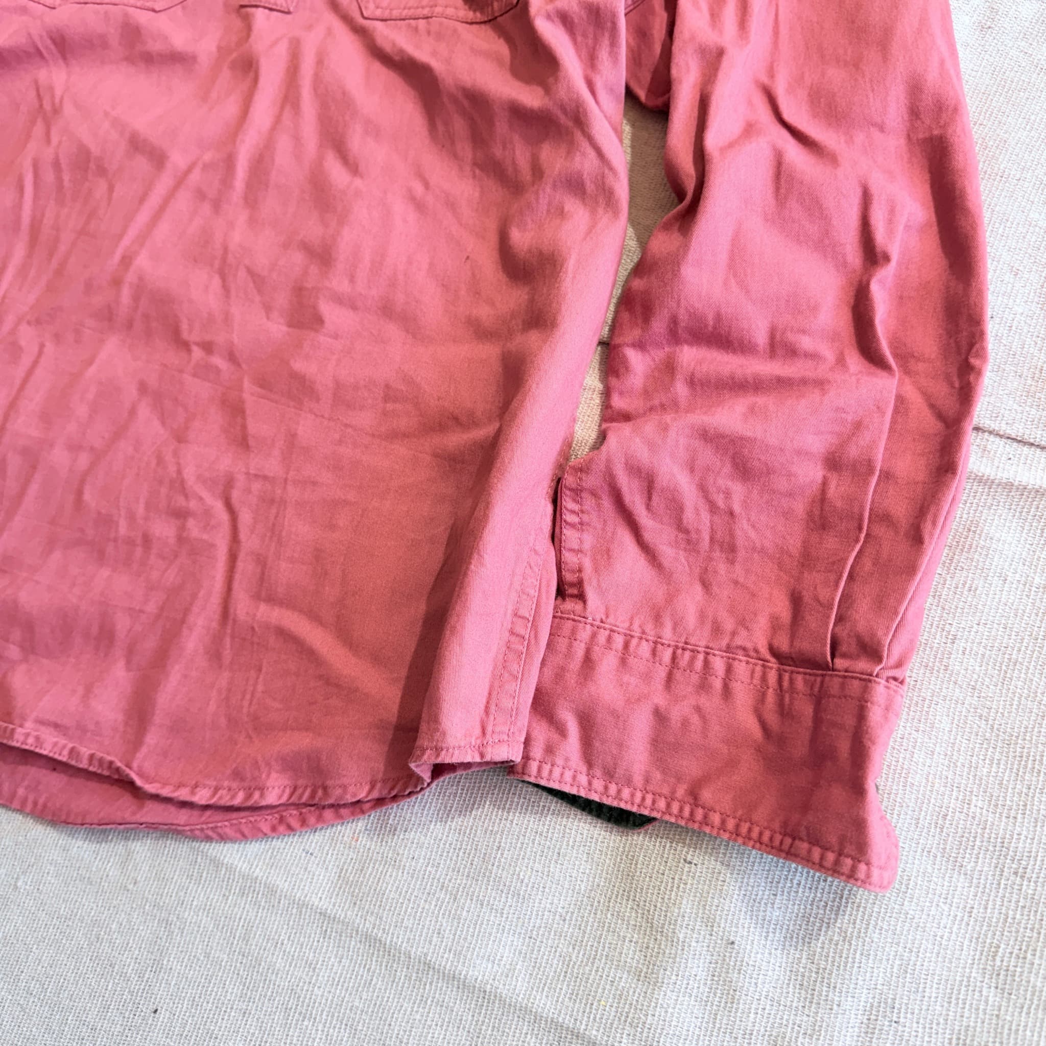 Ringers Western Pink Long Sleeve Work Shirt — photo 2 of 9