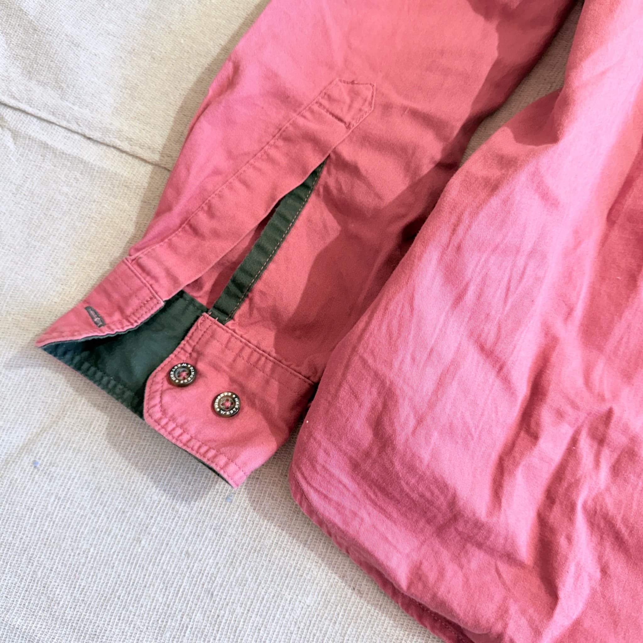 Ringers Western Pink Long Sleeve Work Shirt — photo 7 of 9
