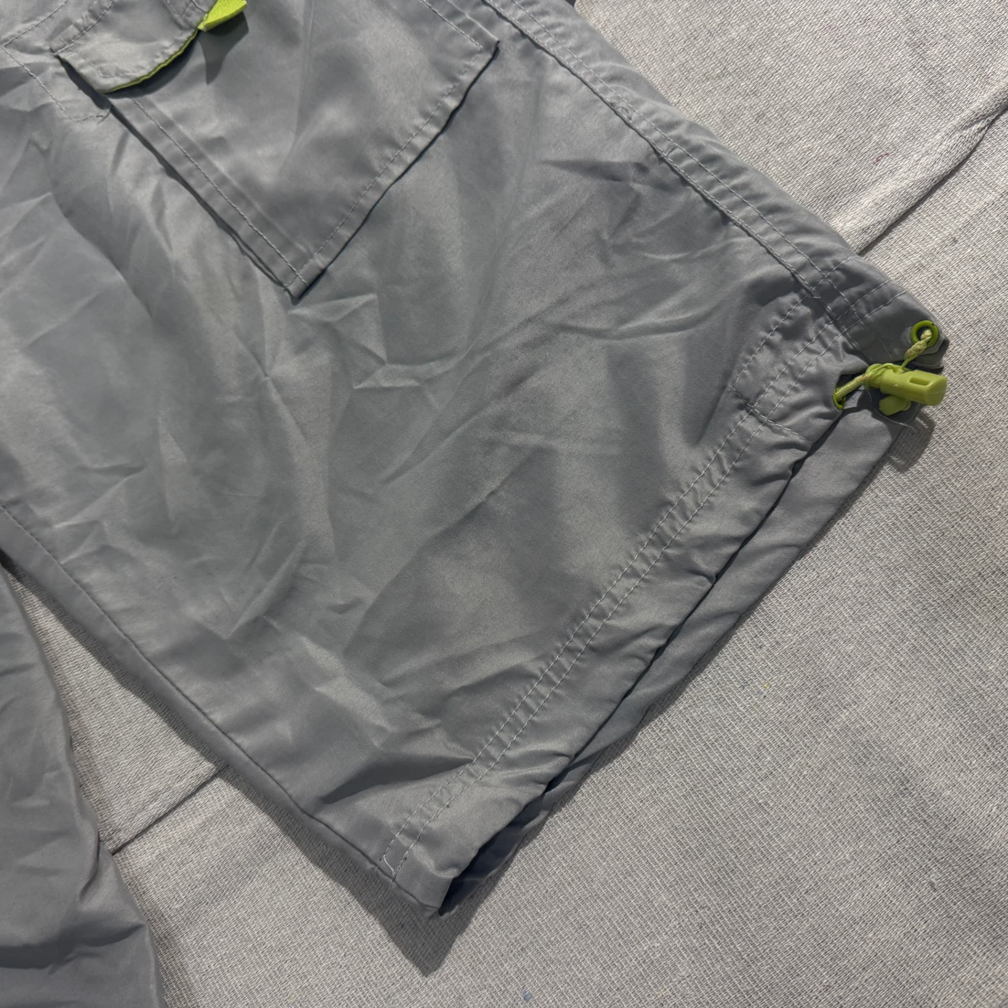 Rivers Grey Cargo Capri Shorts Men's — photo 2 of 7