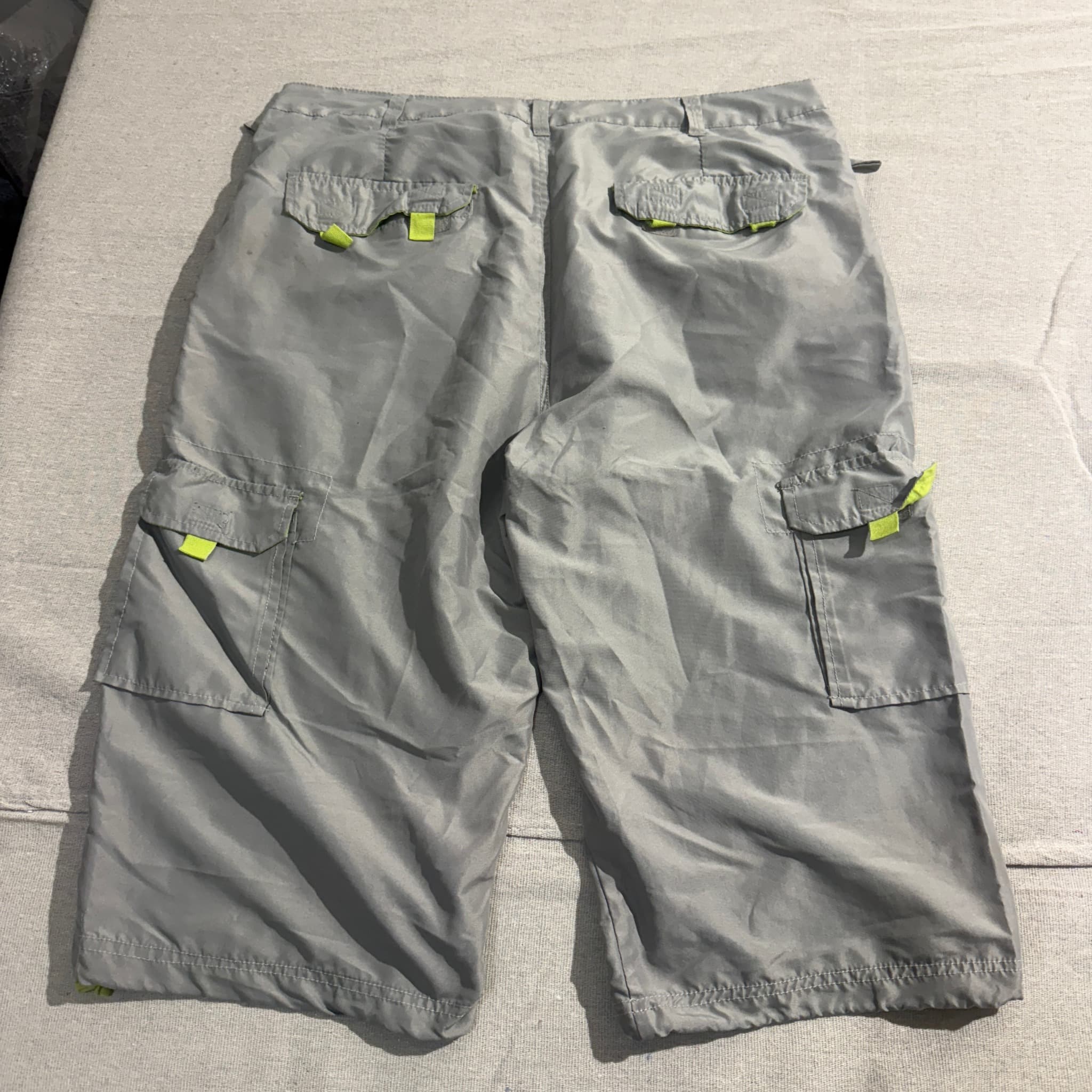 Rivers Grey Cargo Capri Shorts Men's — photo 6 of 7