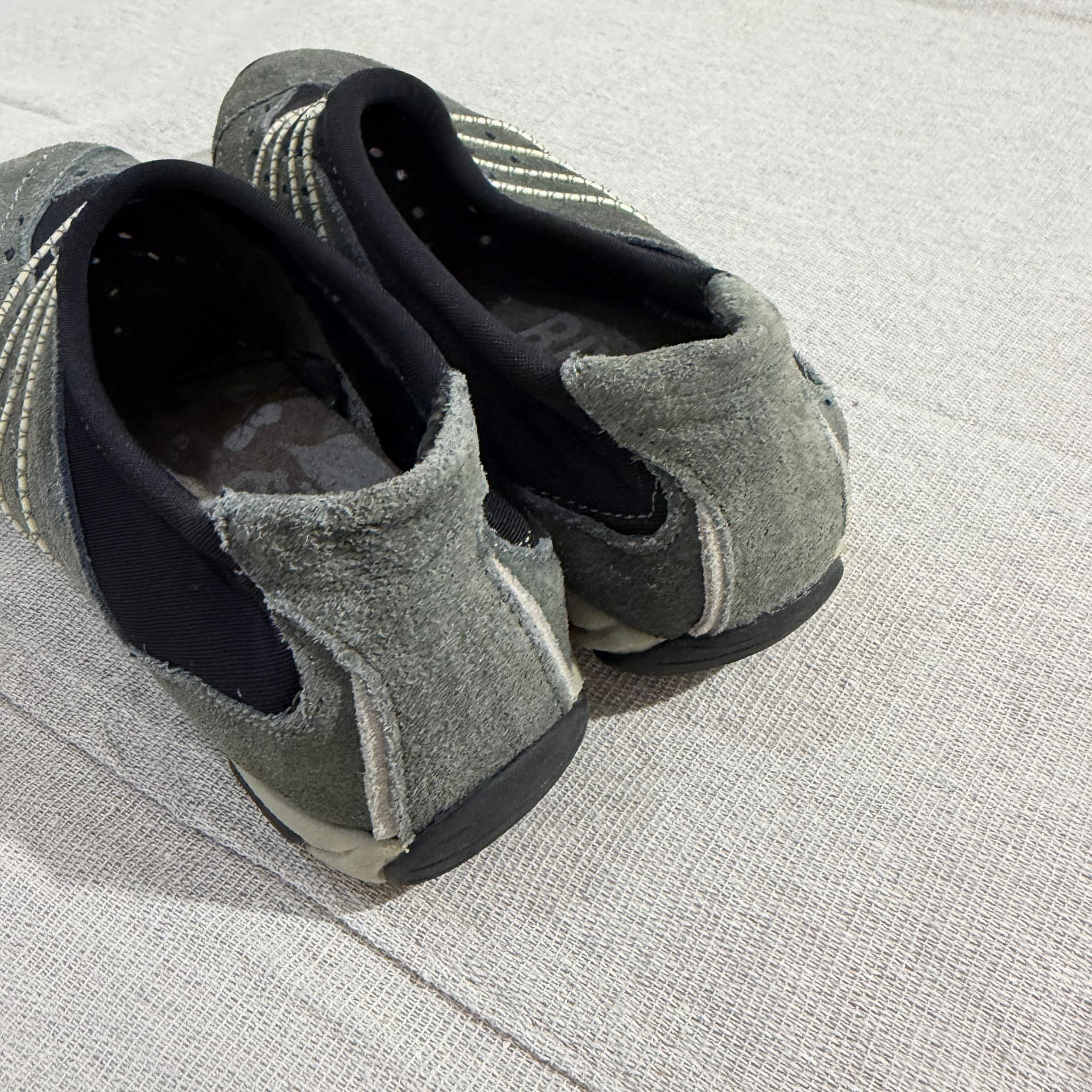 Rivers Women's Grey Suede Slip-On Comfort Shoes Size 38 — photo 4 of 9