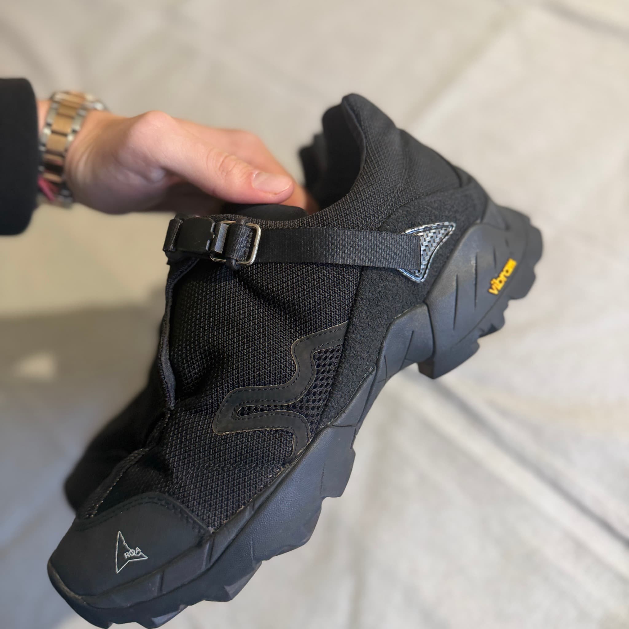 ROA Andreas Strap Black Sneakers — photo 4 of 8
