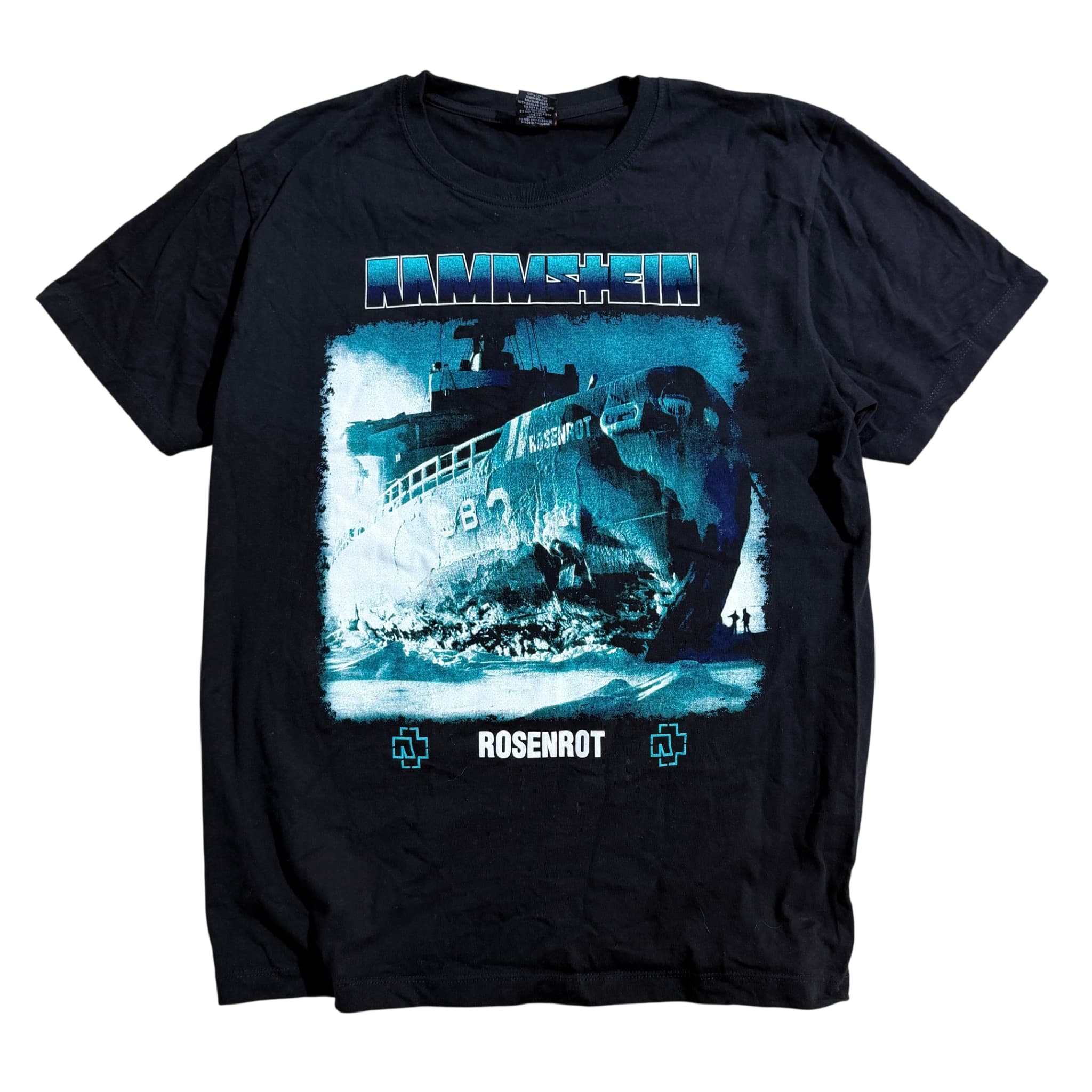 ROCK Yeah Rosenrot Submarine Graphic T-Shirt Black L — photo 1 of 8