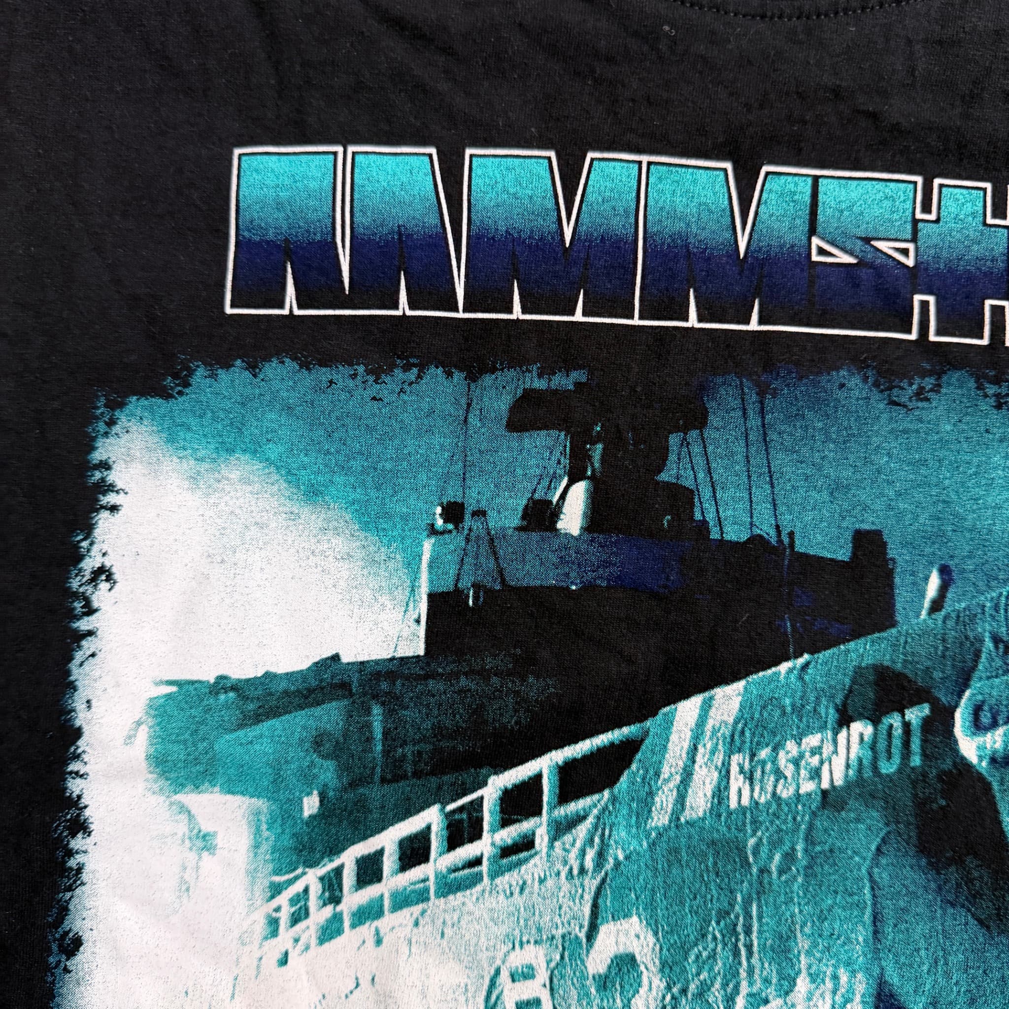 ROCK Yeah Rosenrot Submarine Graphic T-Shirt Black L — photo 3 of 8